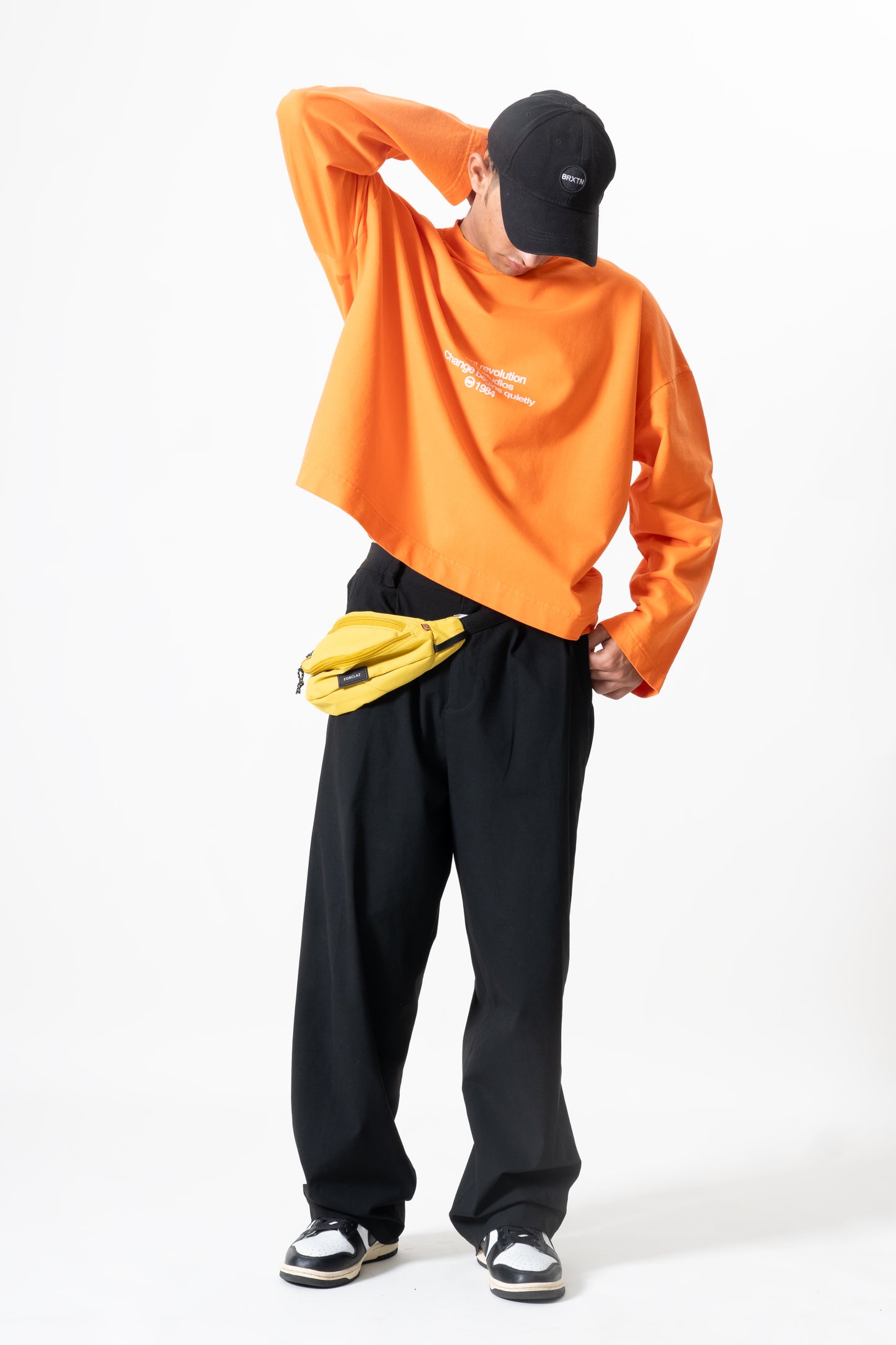 Pulse Long Sleeve- Washed Orange