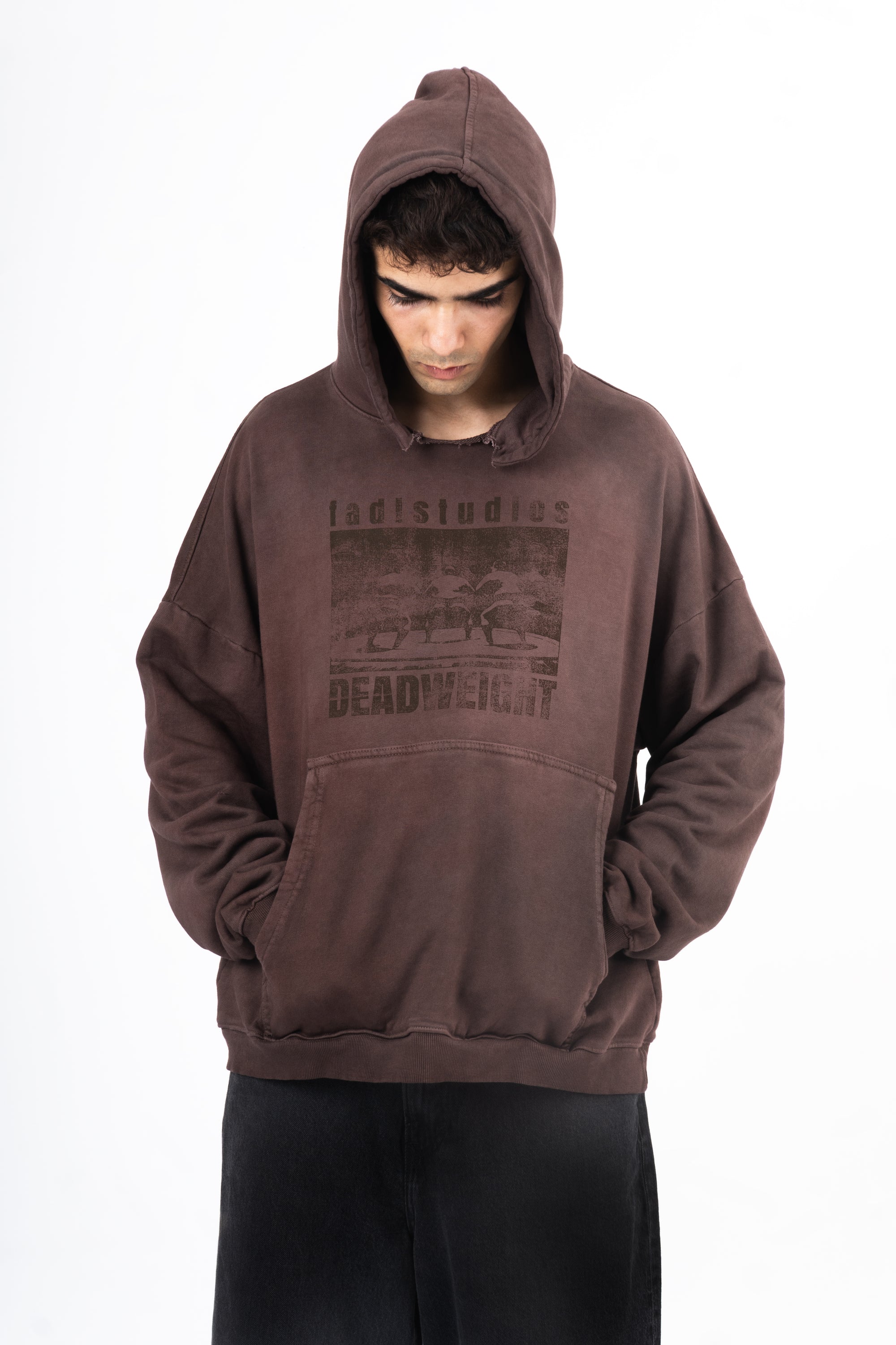Deadweight Hoodie- Burnt Brown