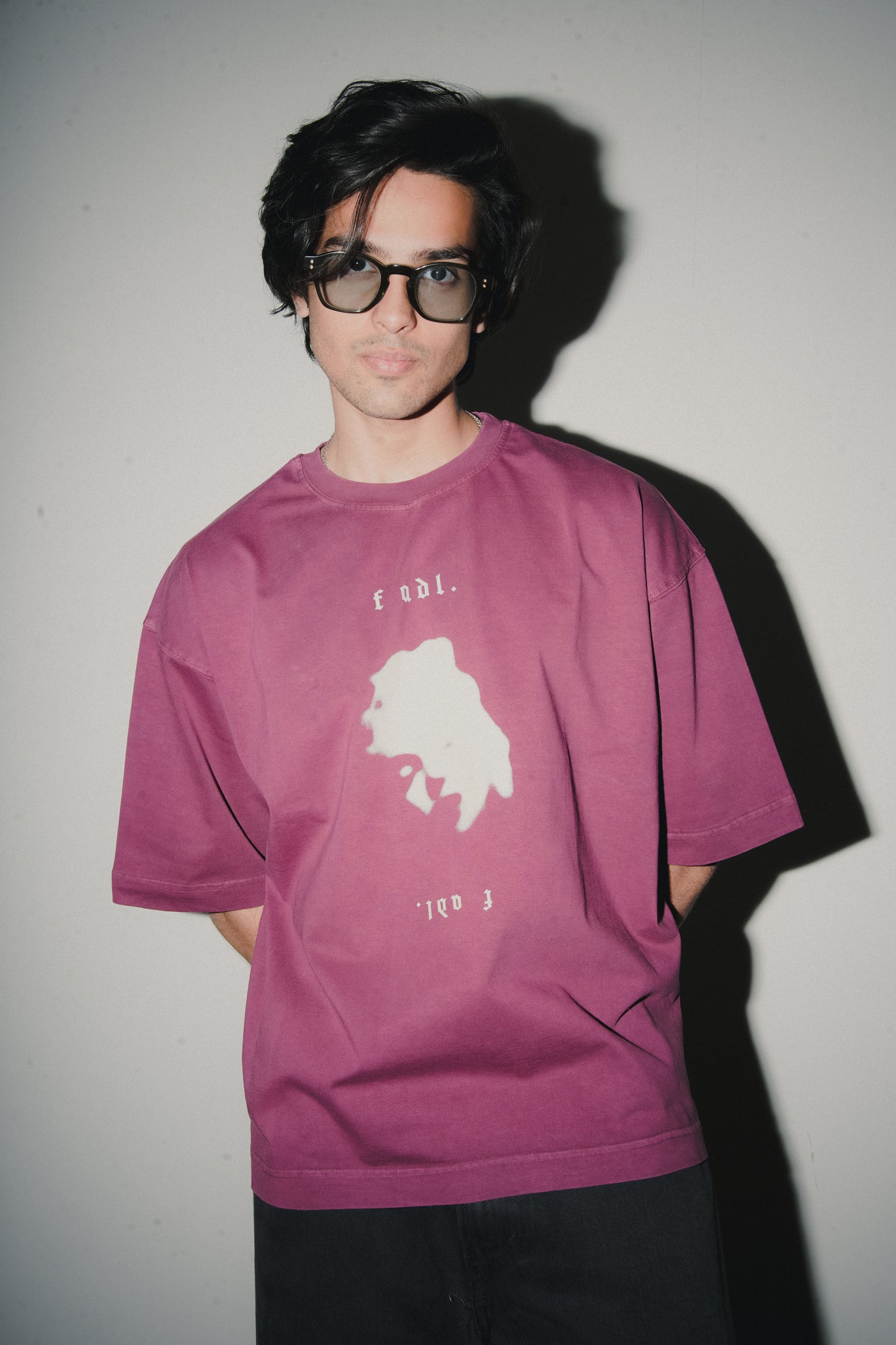 M. AR1 Tee- Red plum