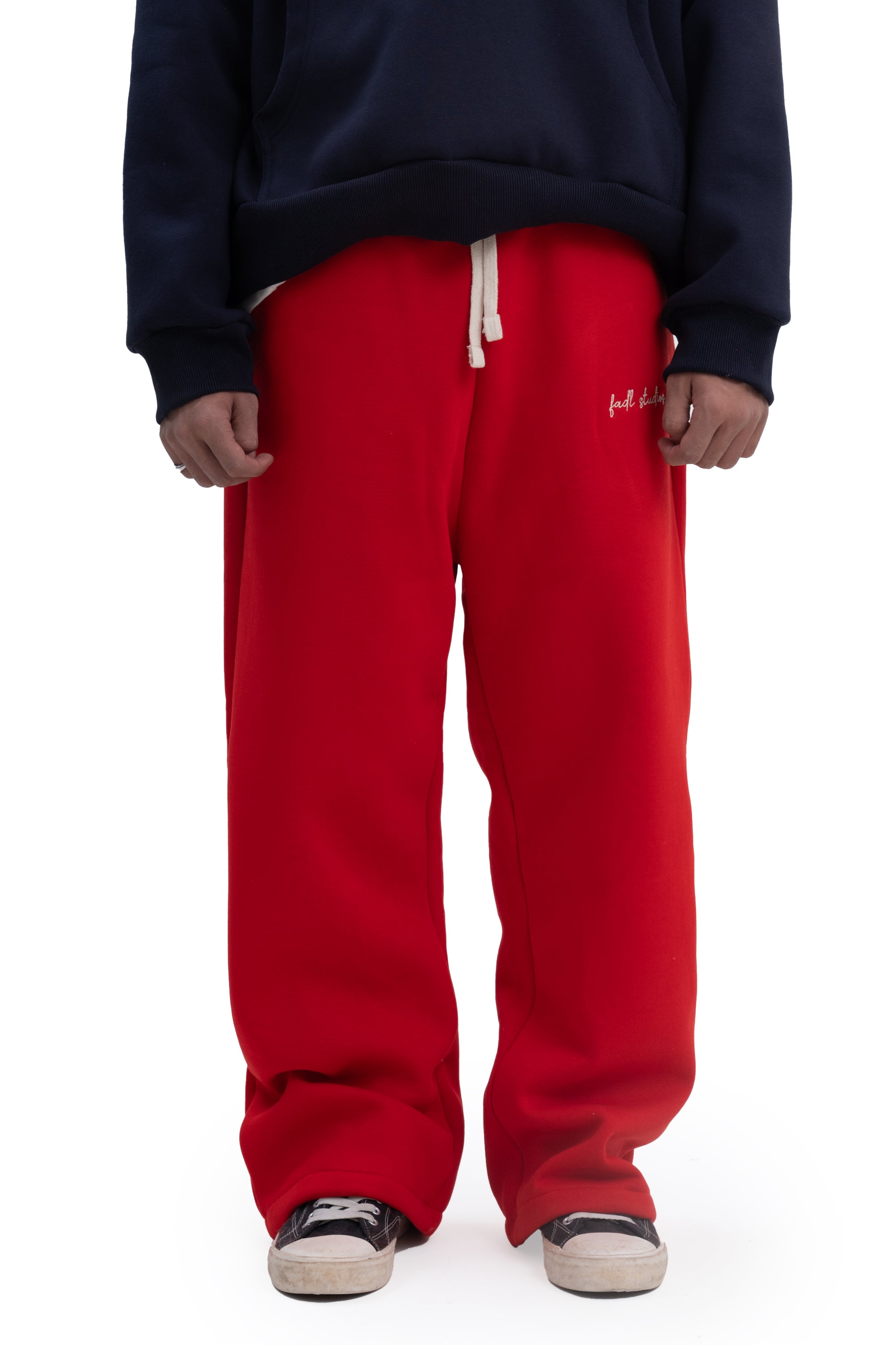 Warm Up Sweatpants - Red
