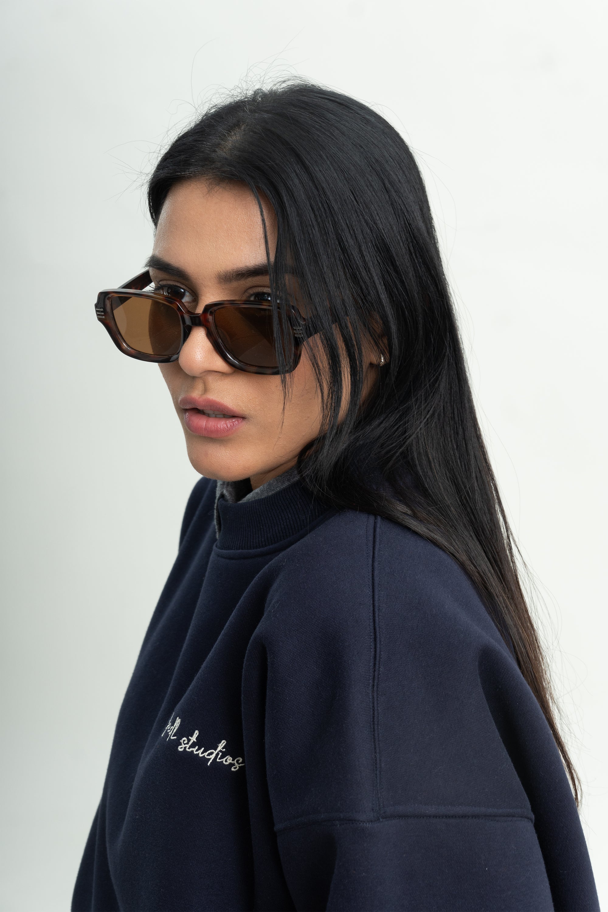 Warm Up Sweatshirt- Navy