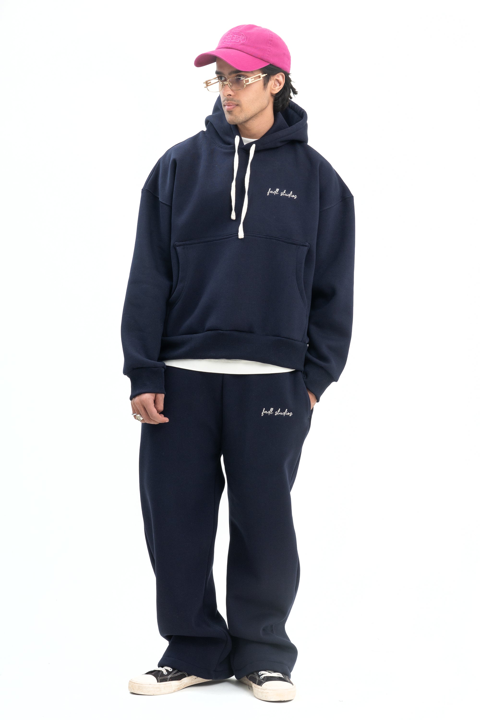 Warm Up Hoodie - Navy