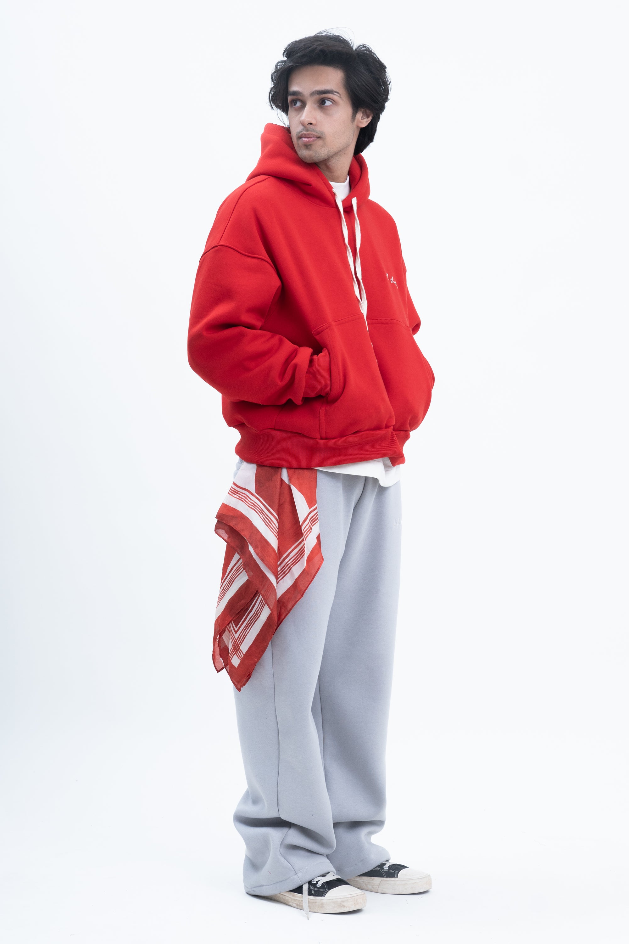 Warm Up Hoodie - Red