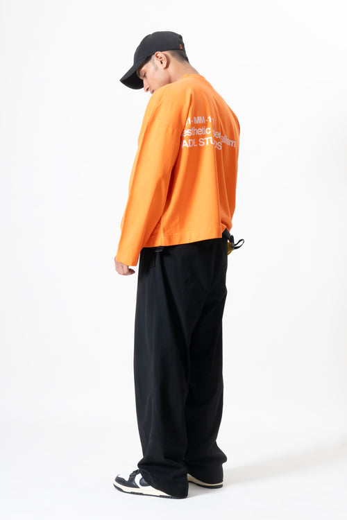 Pulse Long Sleeve- Washed Orange
