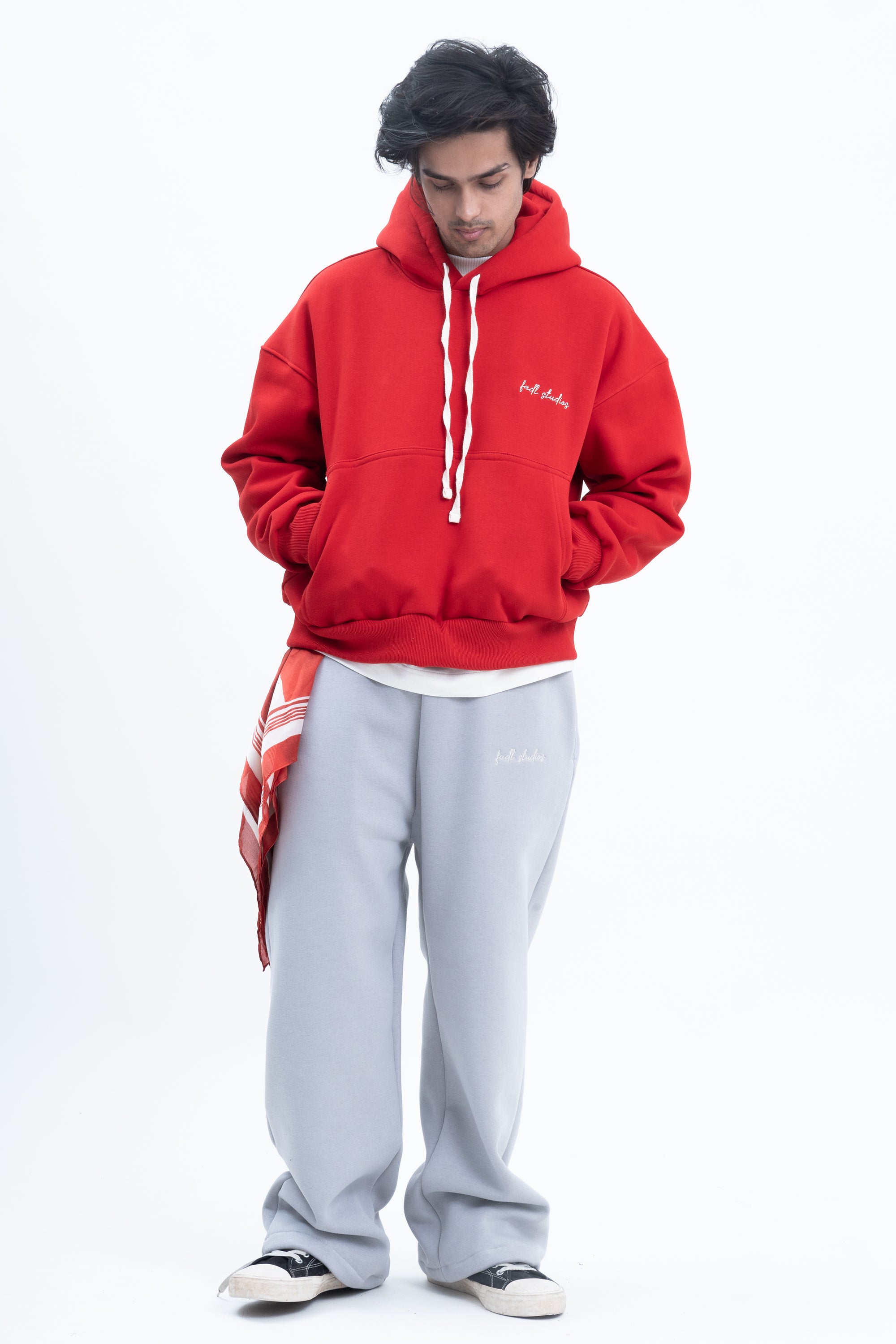 Warm Up Hoodie - Red