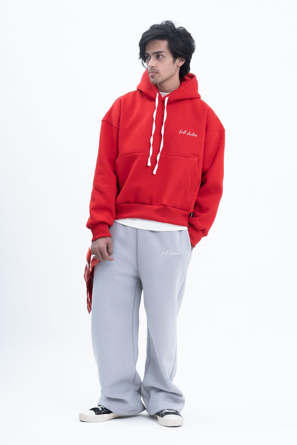 Warm Up Hoodie - Red