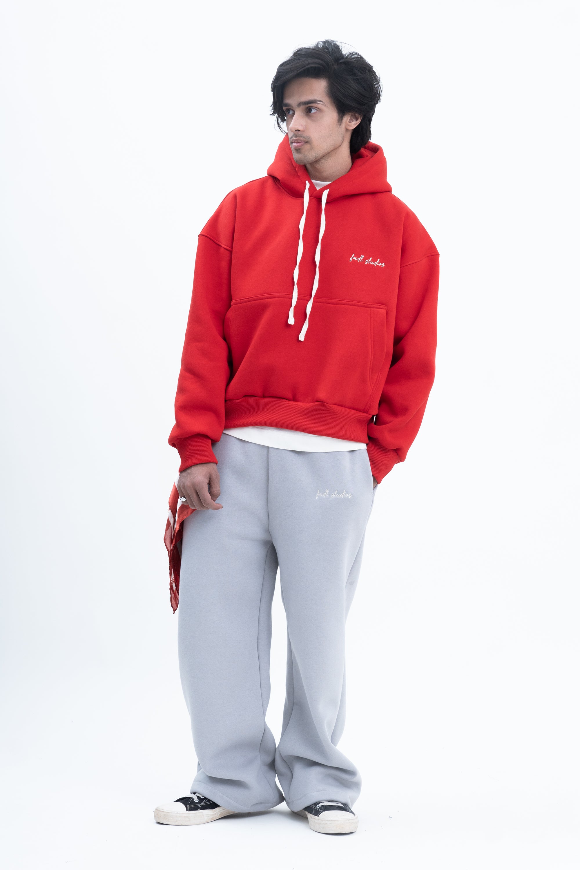 Warm Up Hoodie - Red