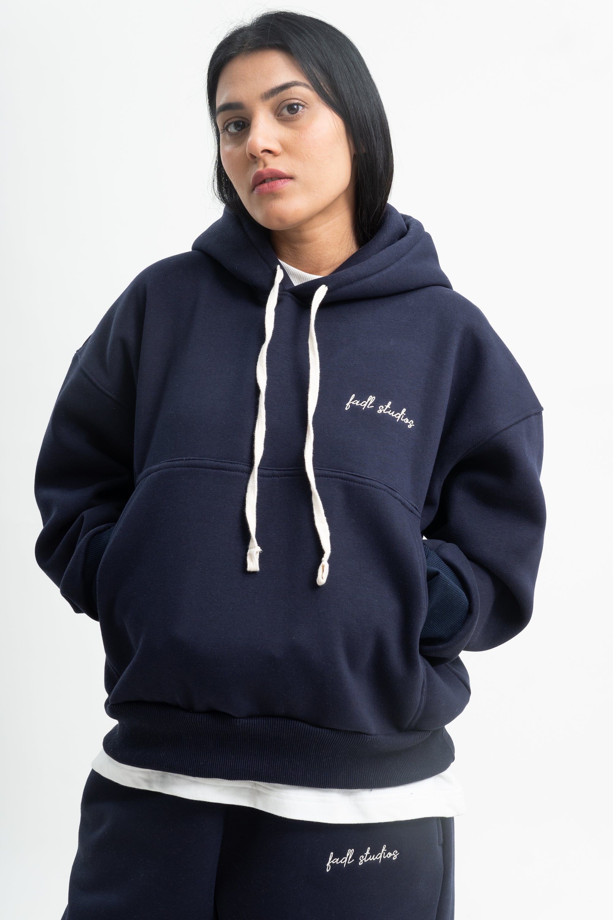 Warm Up Hoodie - Navy