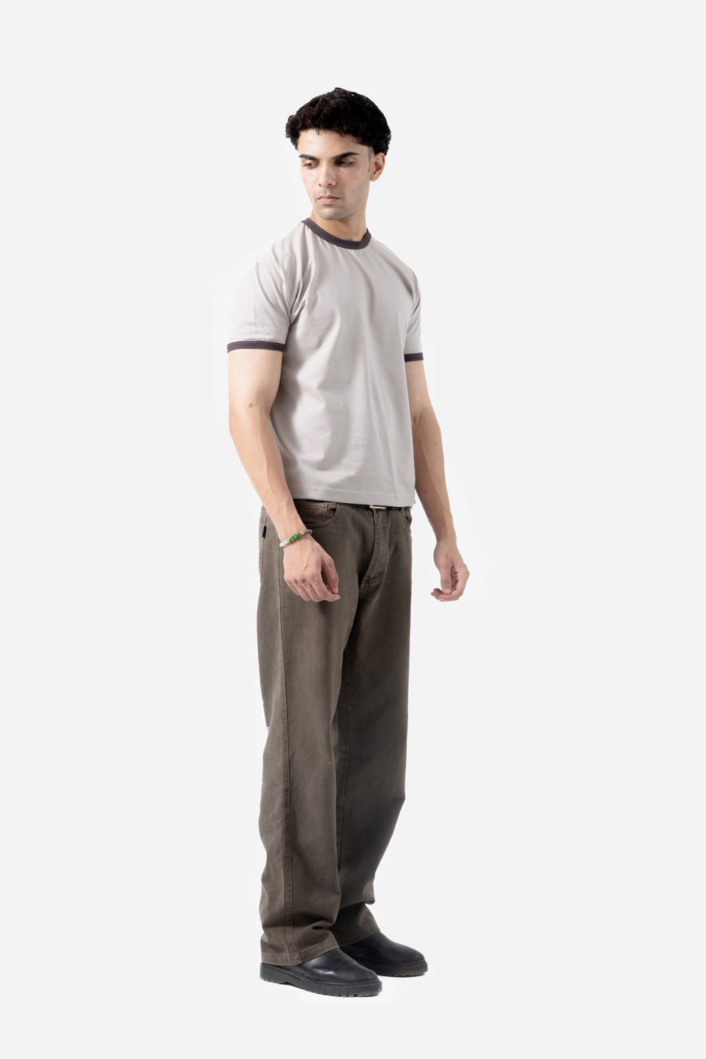 Core Ringer Tee - Grey