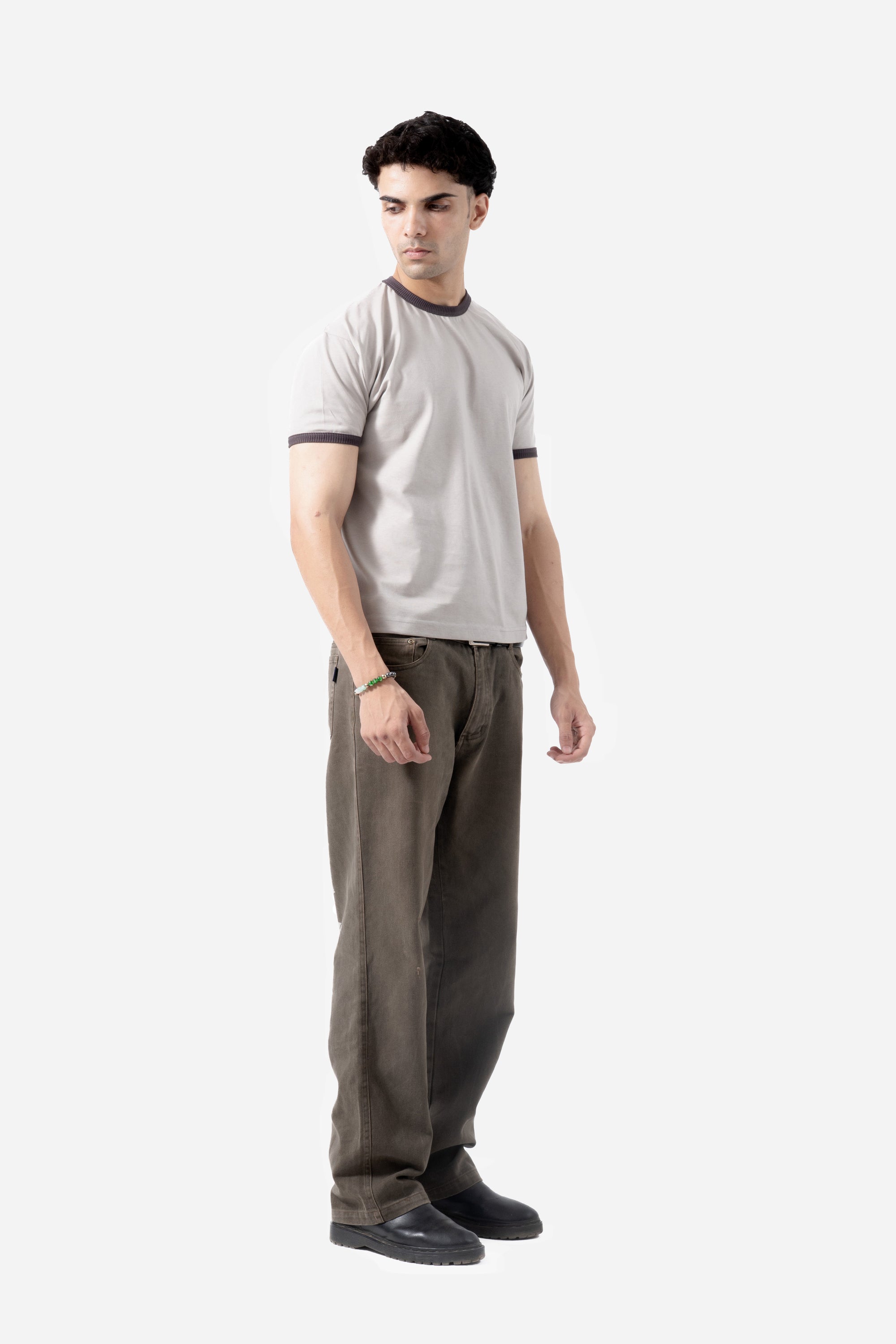 Core Ringer Tee - Grey