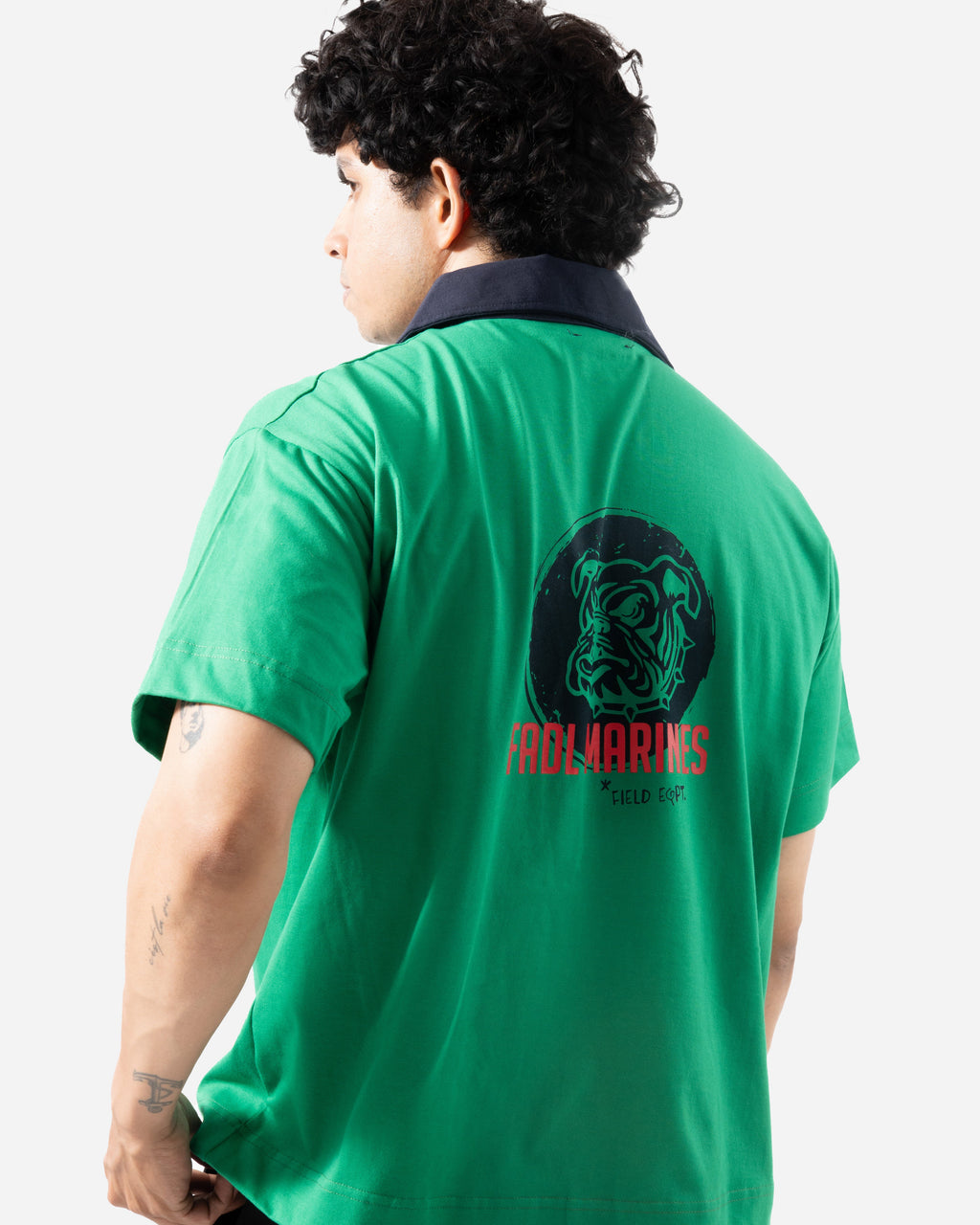 Marines Rugby Tee - GREEN