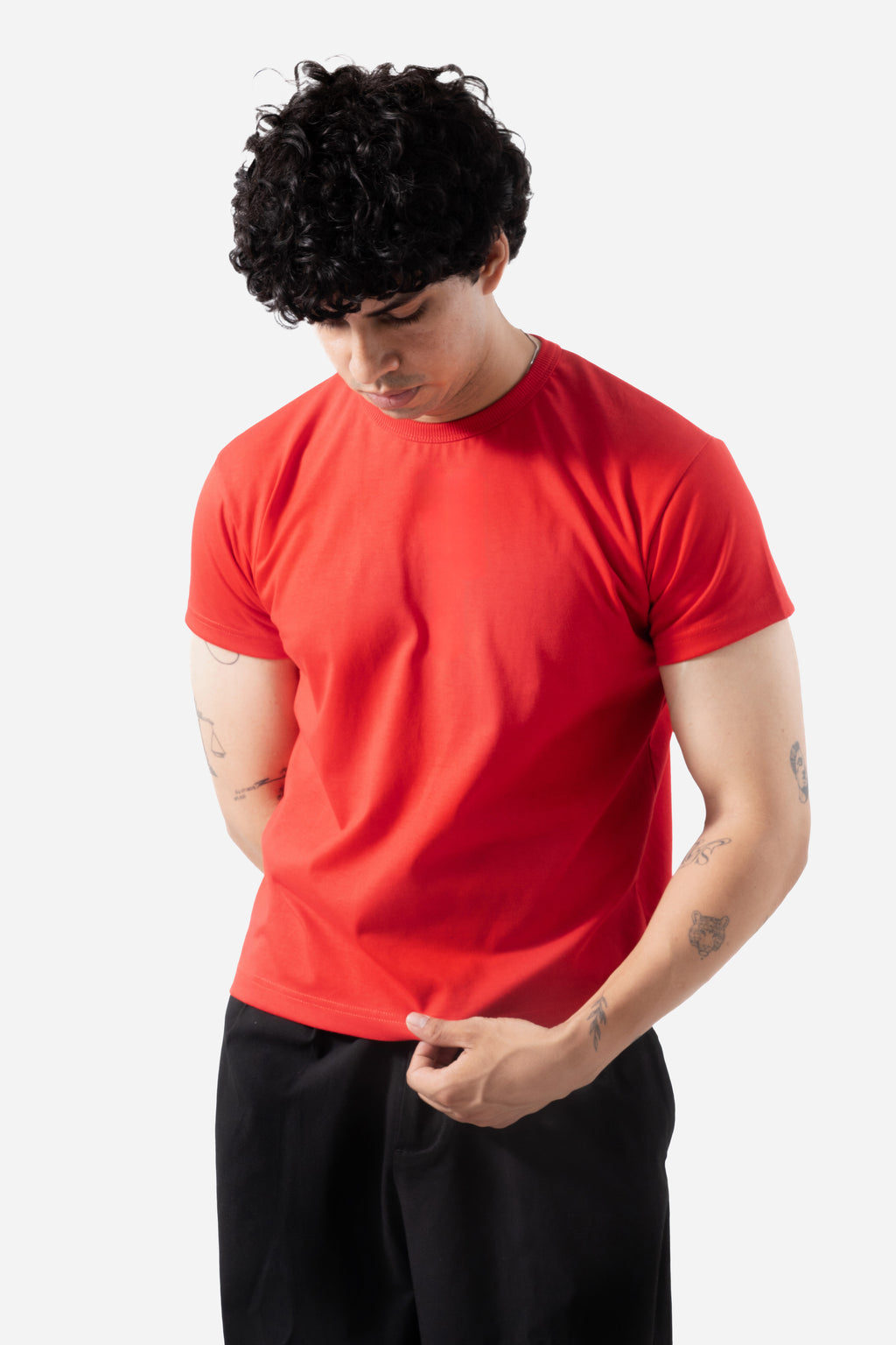 CORE BABY TEE - Crimson