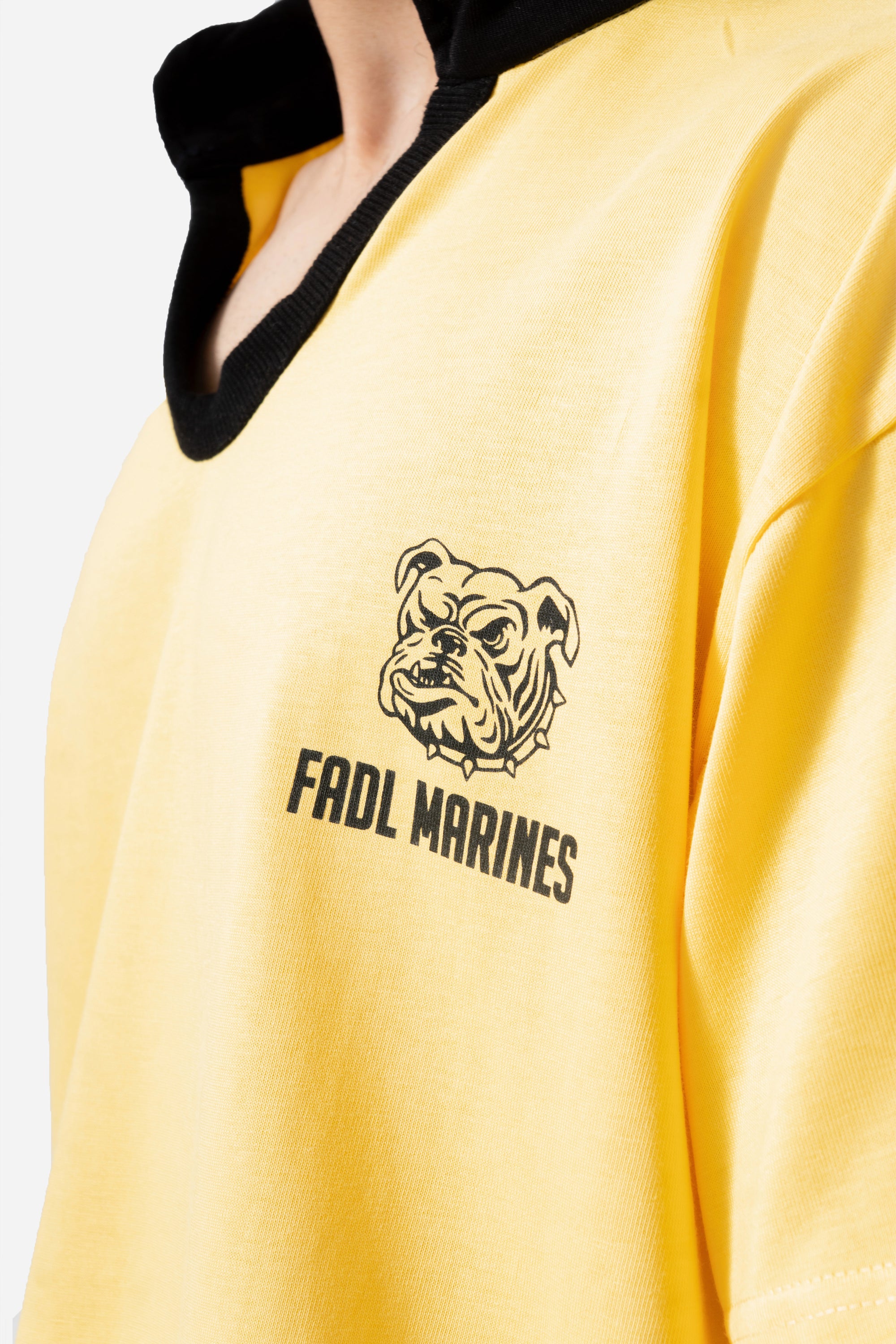 Marines Rugby Tee - Yellow