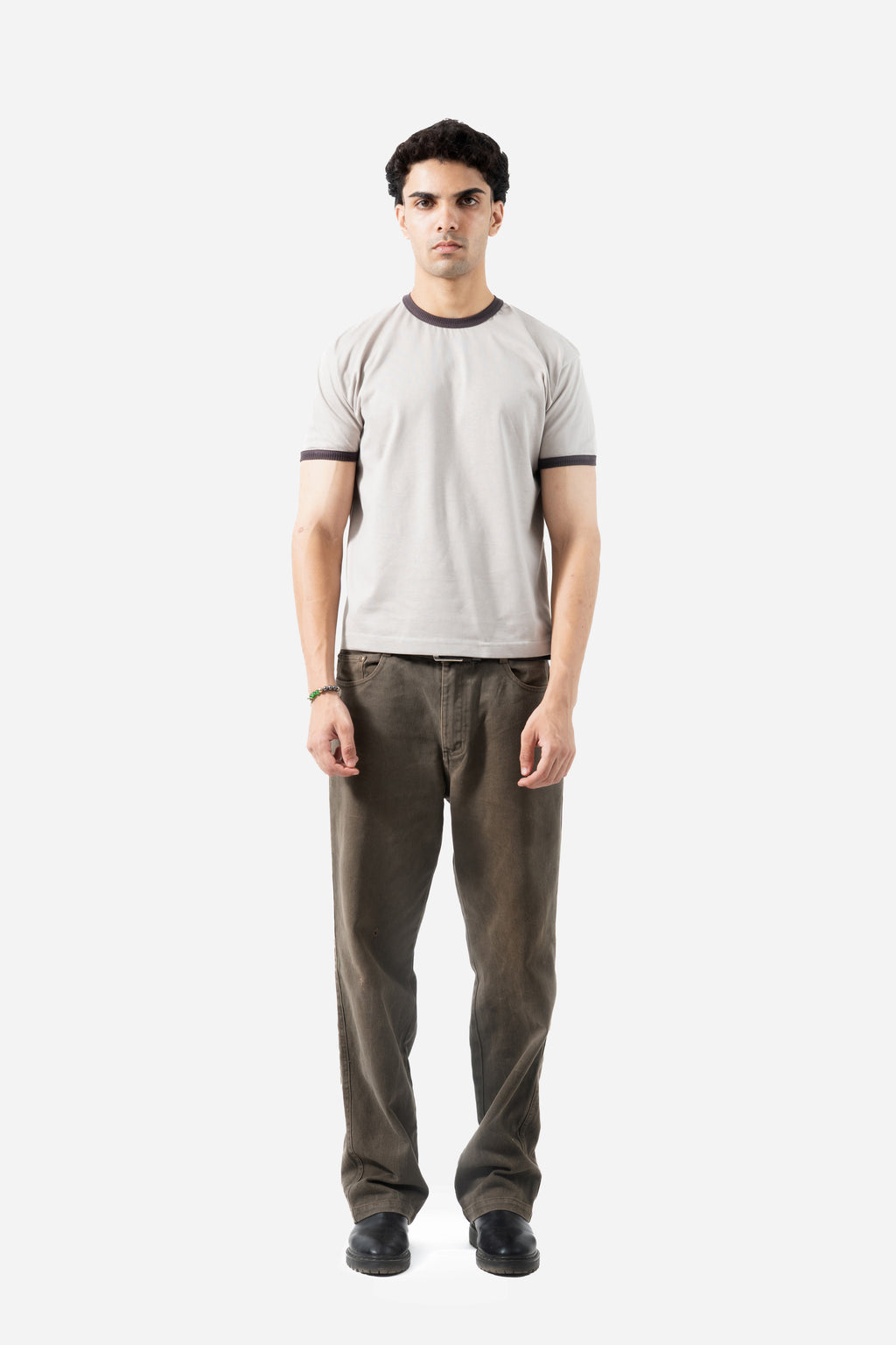Core Ringer Tee - Grey