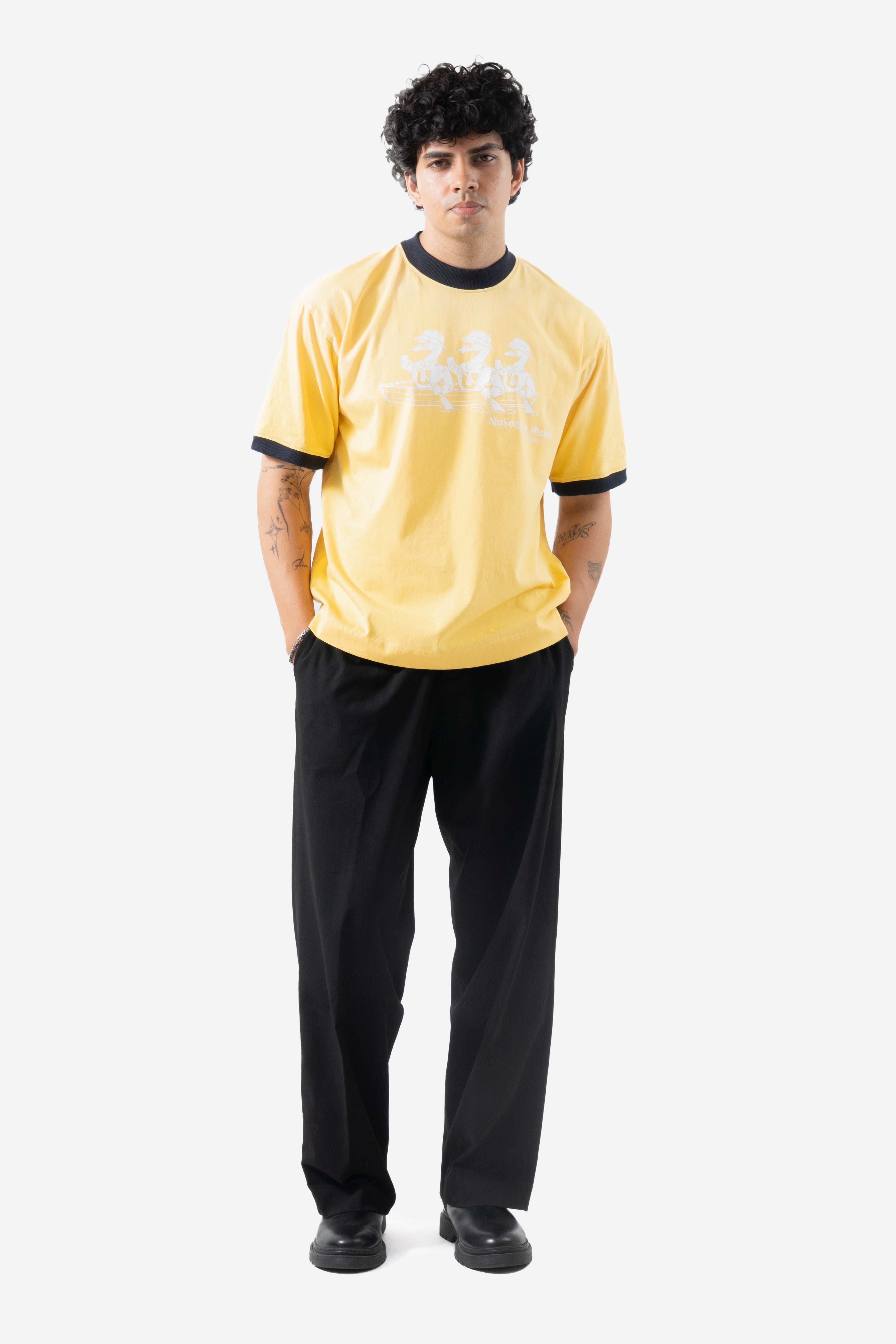 Archive Ringer Tee - Butter