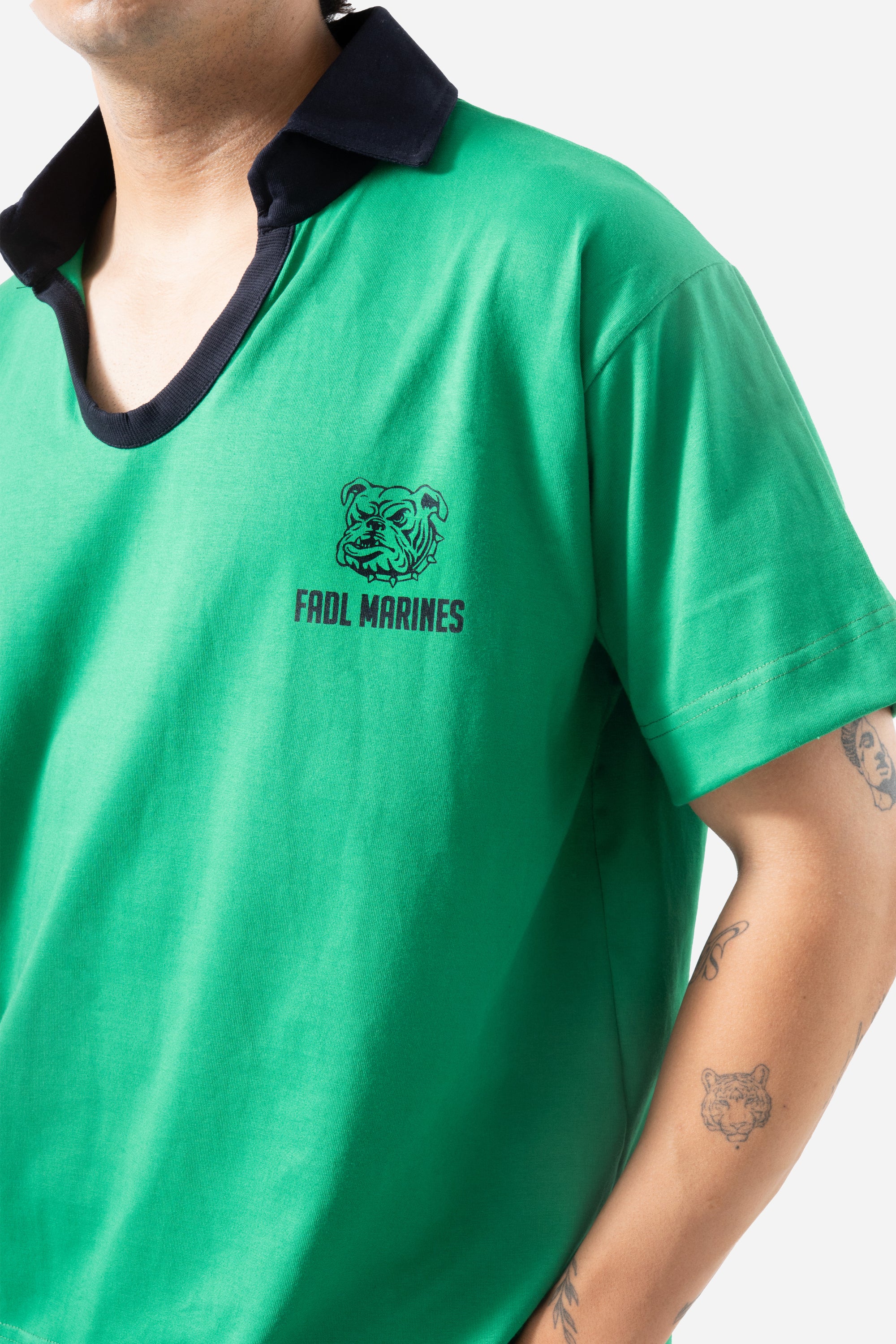 Marines Rugby Tee - GREEN