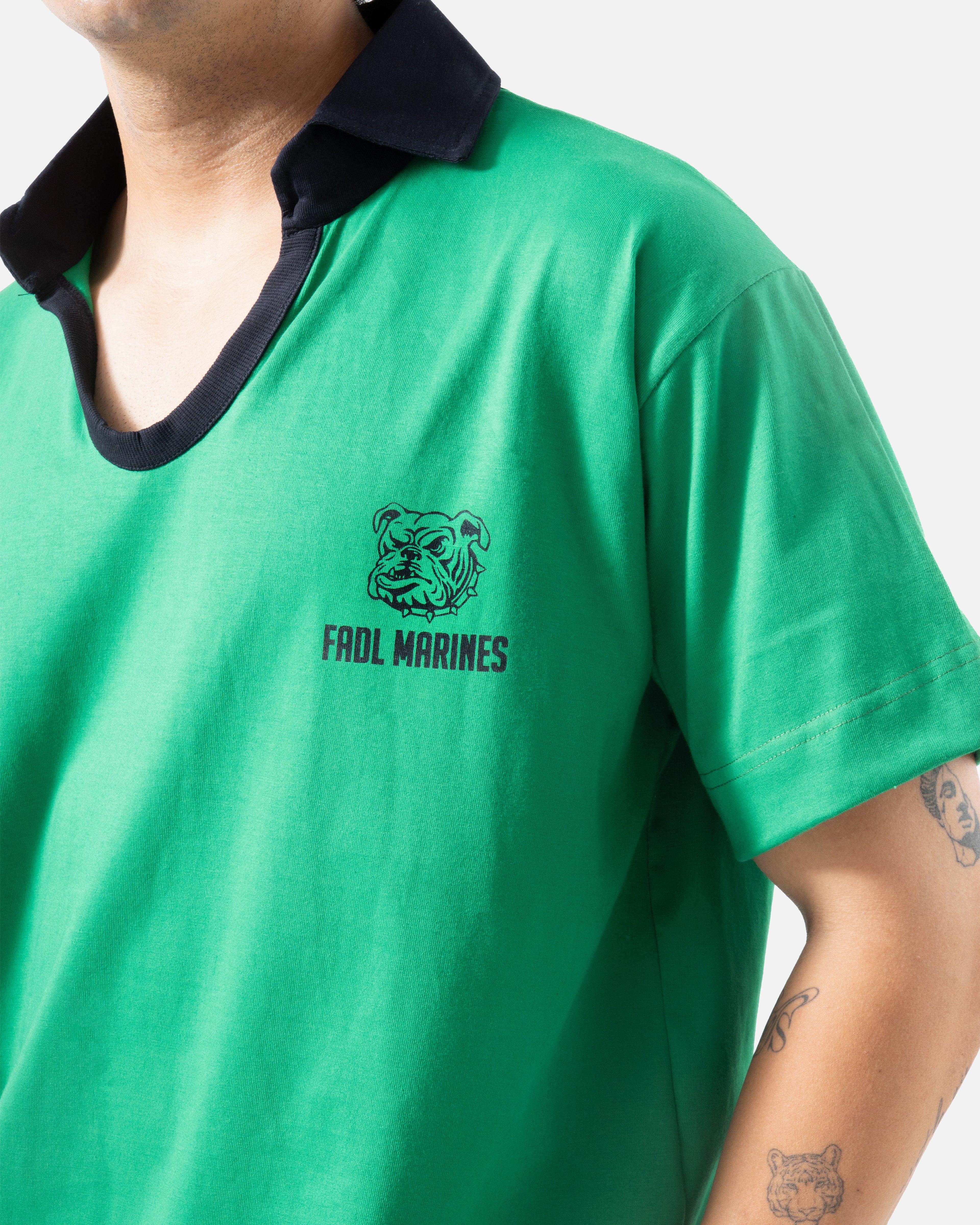 Marines Rugby Tee - GREEN