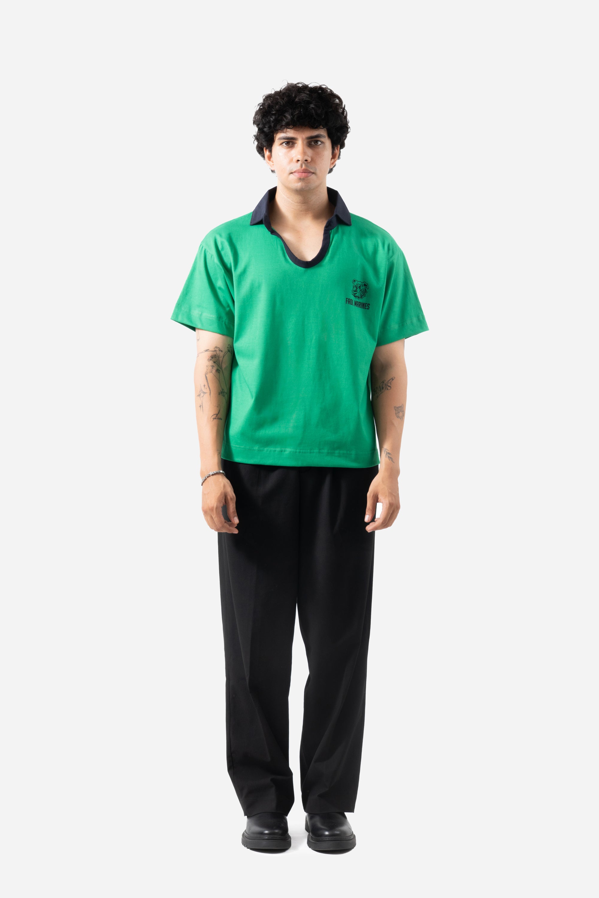 Marines Rugby Tee - GREEN