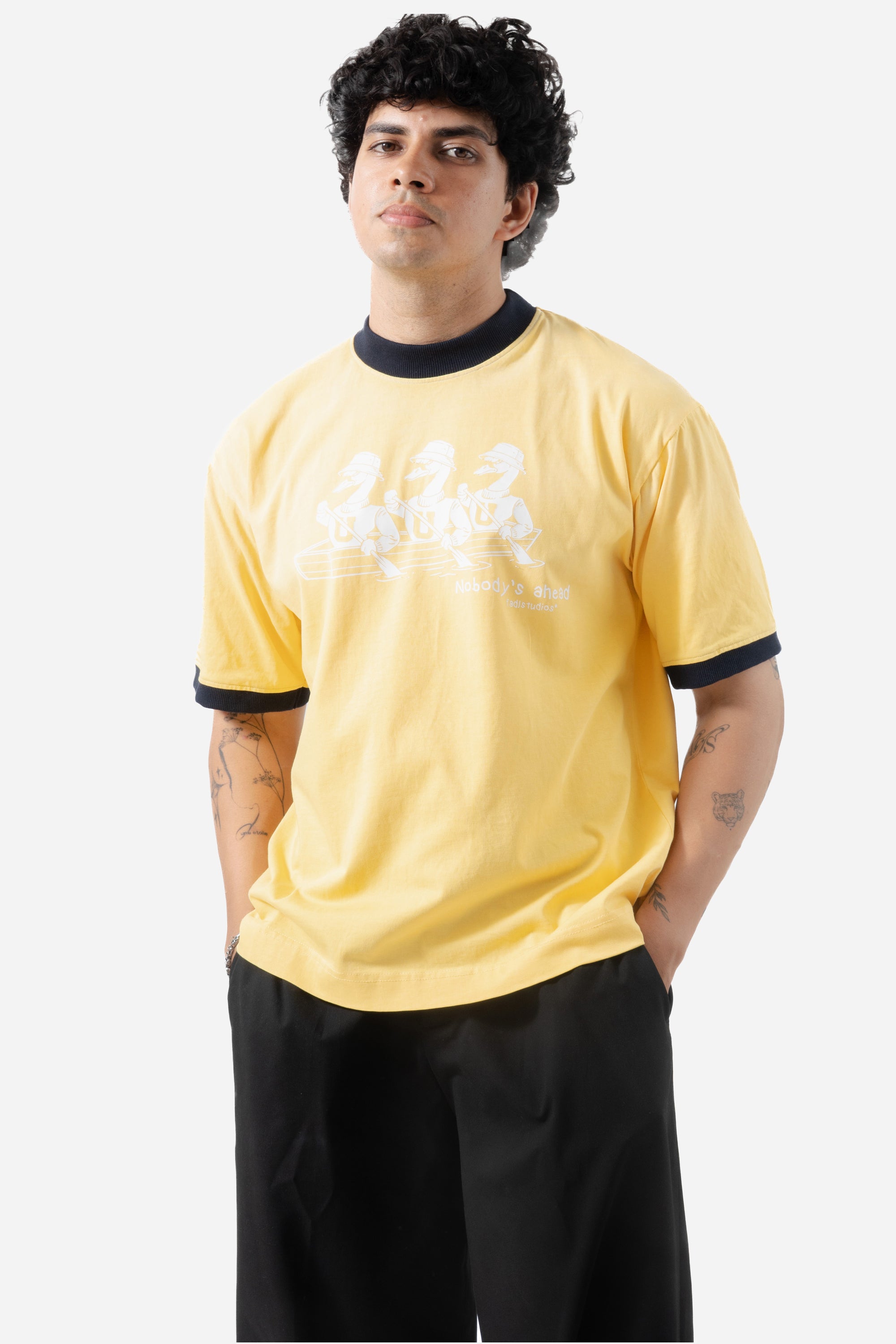 Archive Ringer Tee - Butter (LIMITED EDITION)