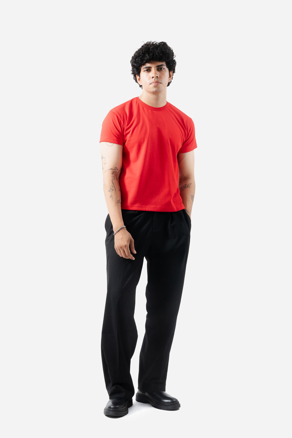 CORE BABY TEE - Crimson