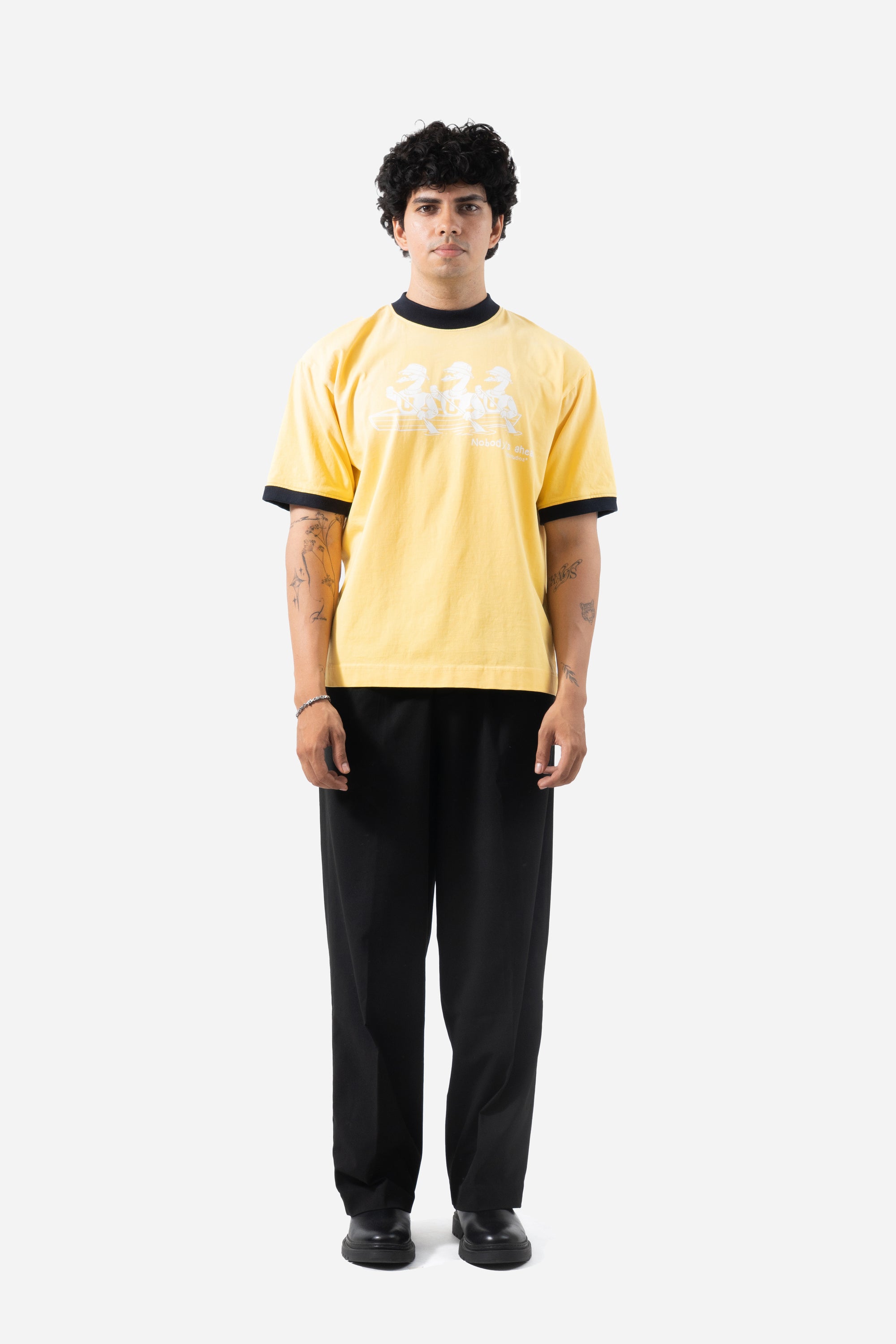 Archive Ringer Tee - Butter (LIMITED EDITION)