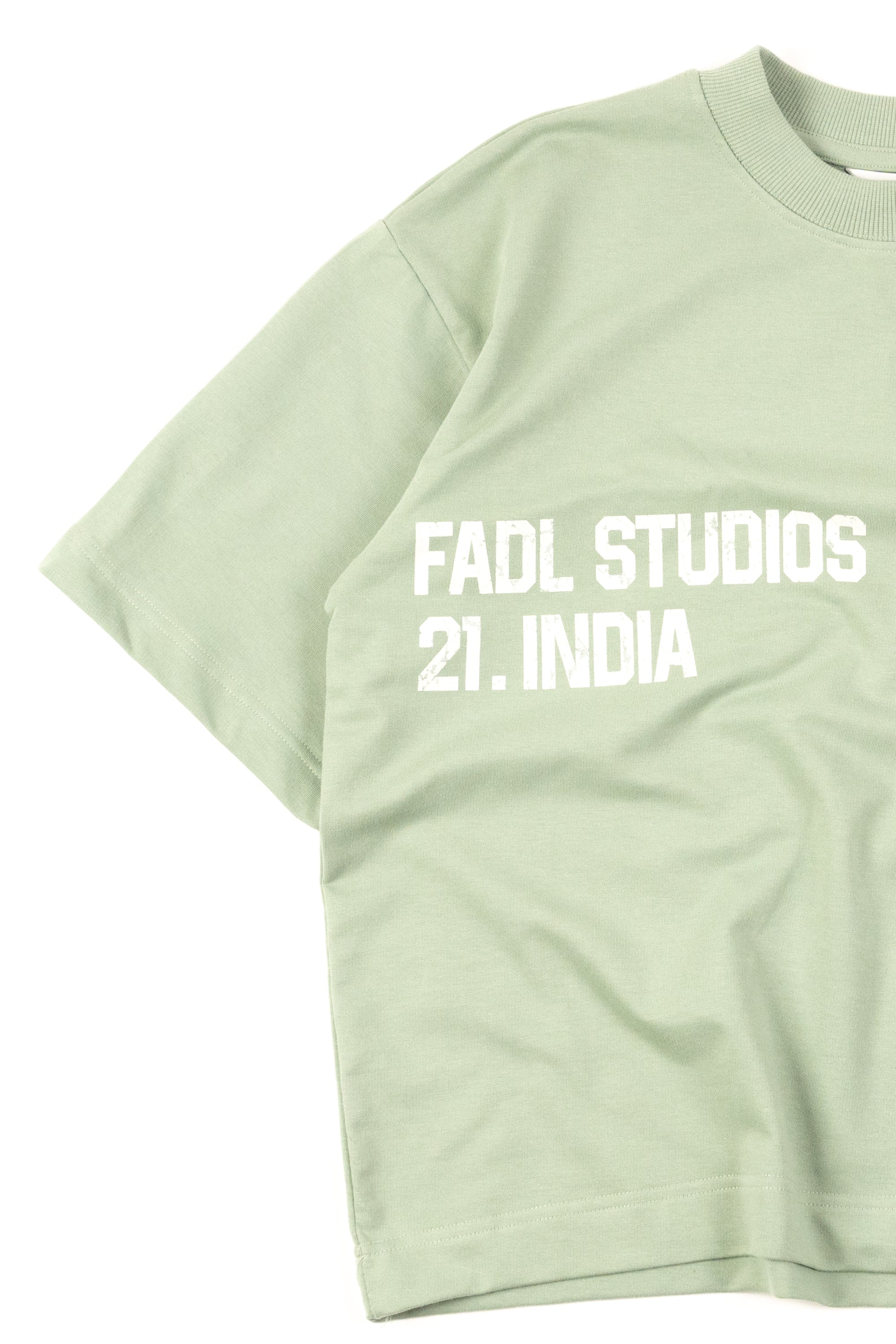 Short Sleeve crewneck - Nile green