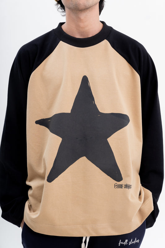 COSMIC RAGLAN- PALE GOLD