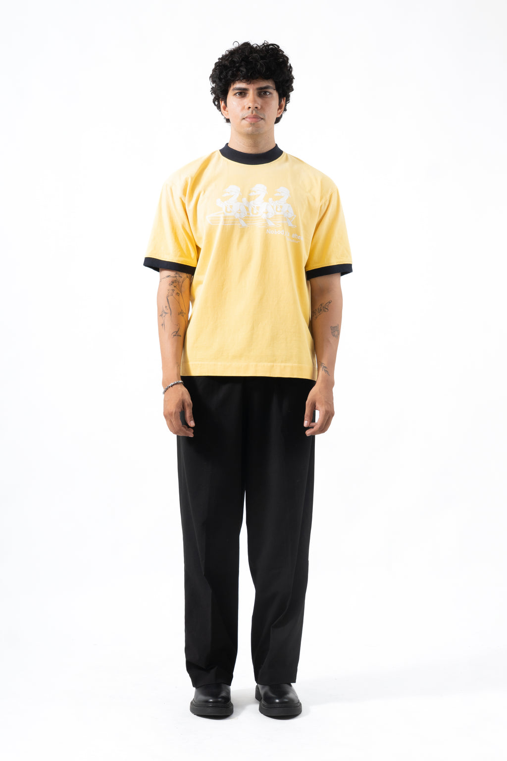 Archive Ringer Tee - Butter