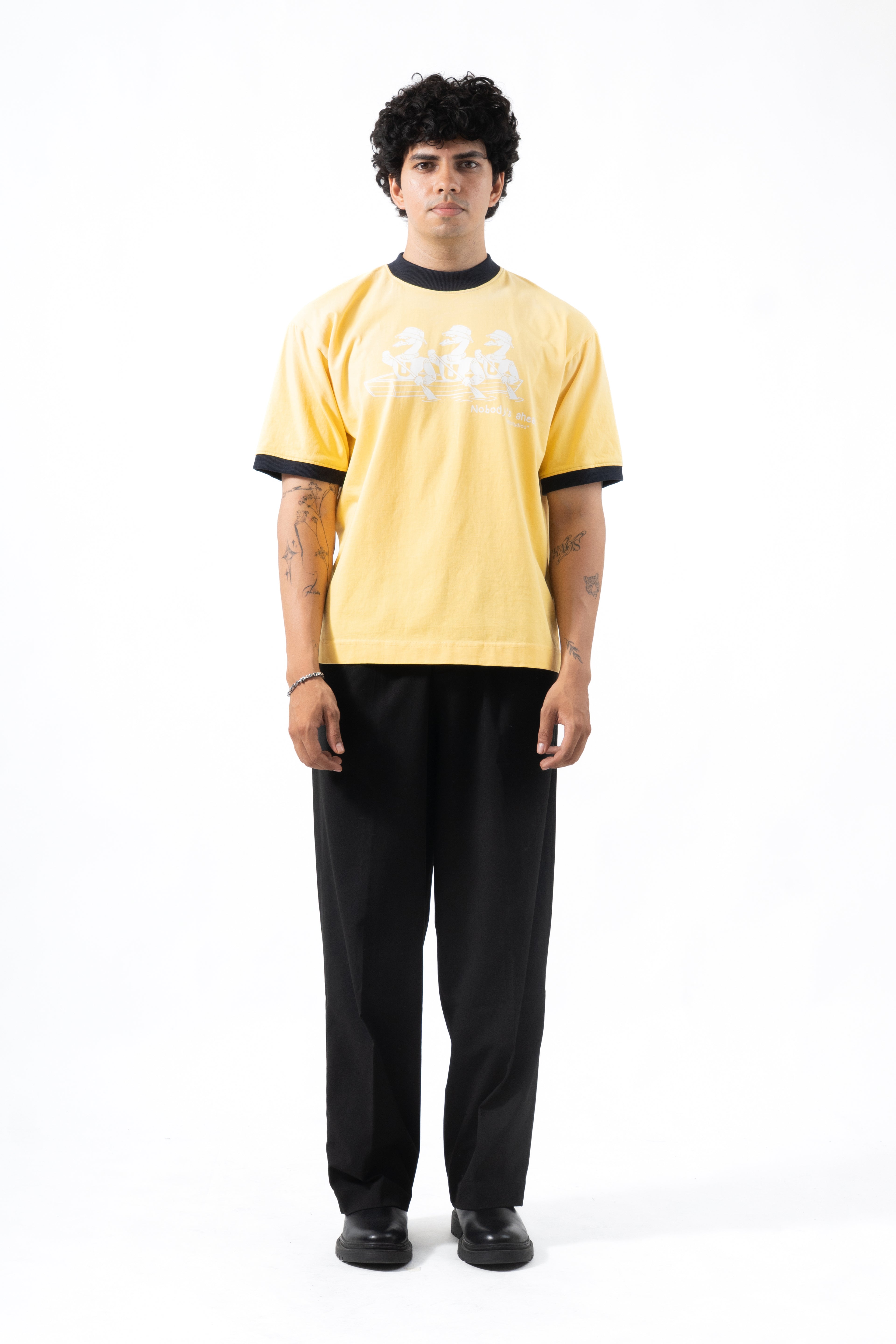 Archive Ringer Tee - Butter