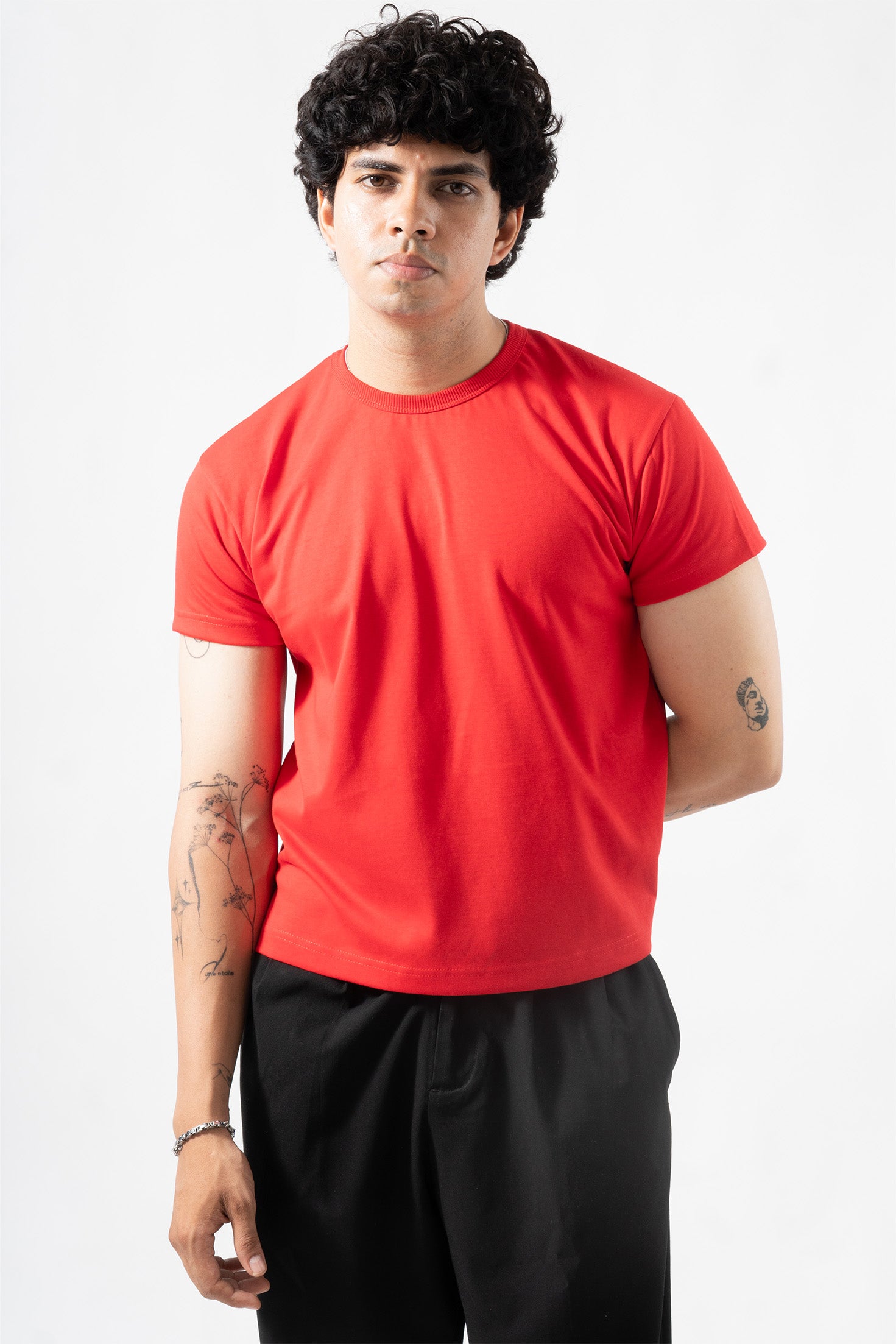 CORE BABY TEE - Crimson