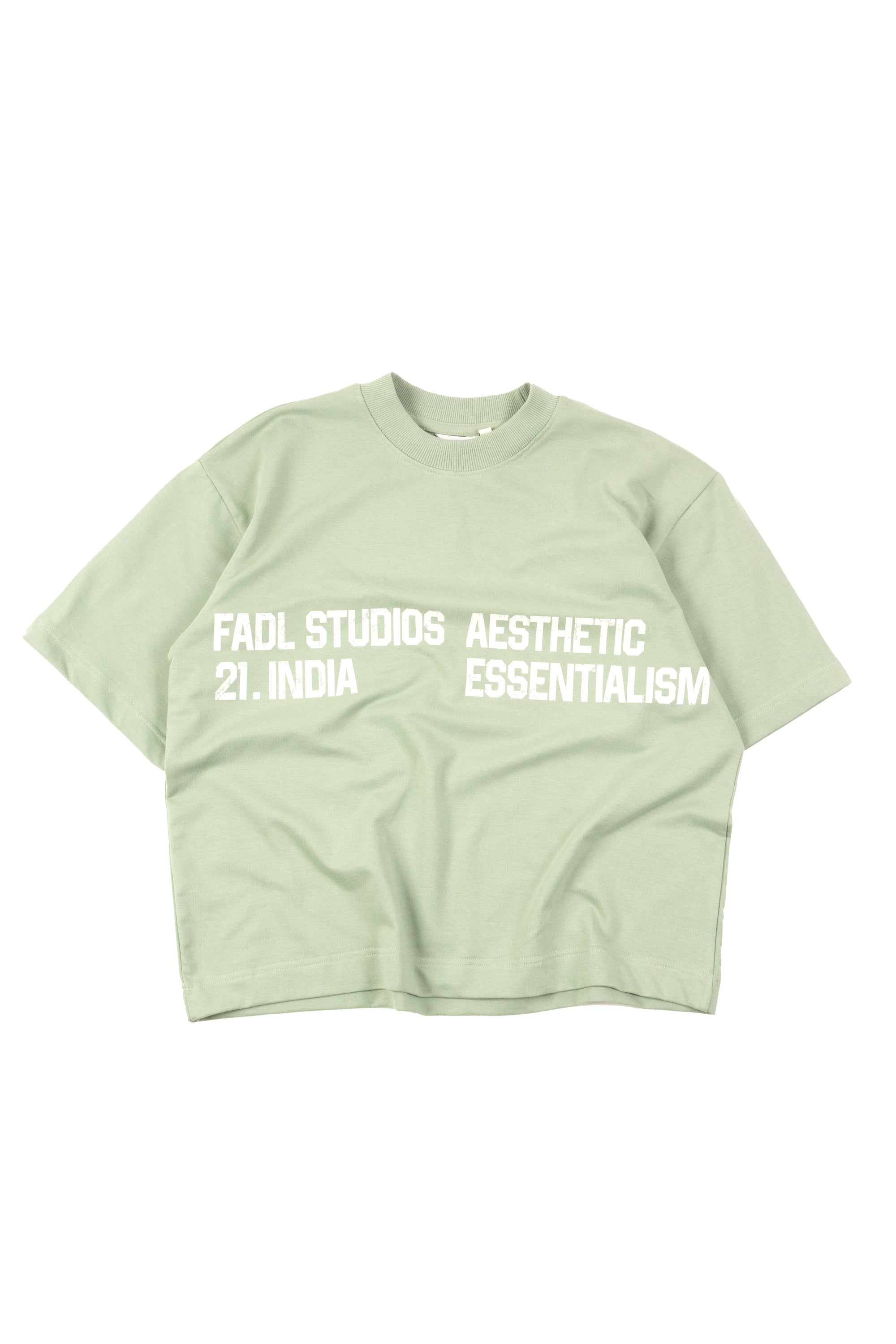 Short Sleeve crewneck - Nile green