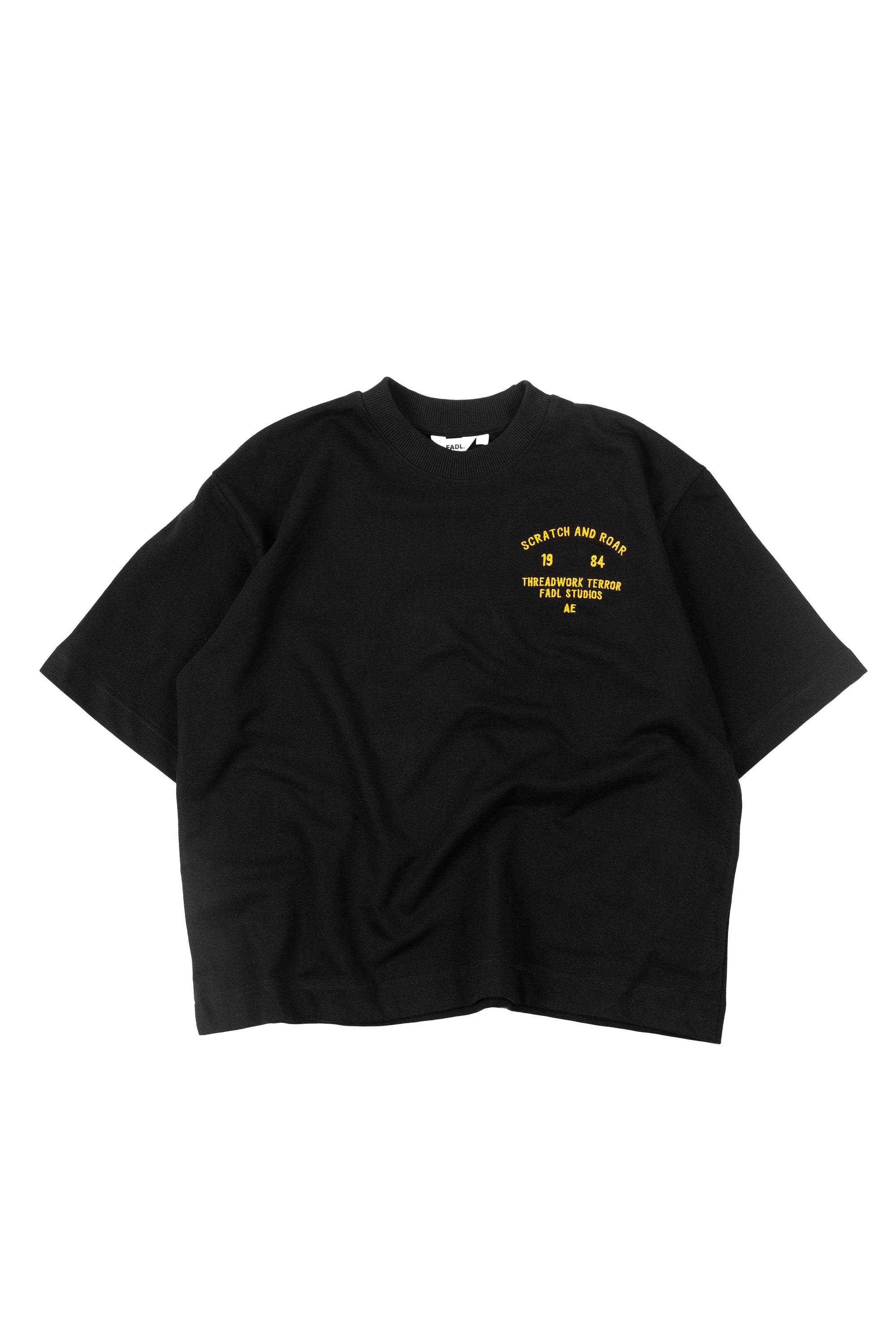 Scratch and Roar t-shirt - Black