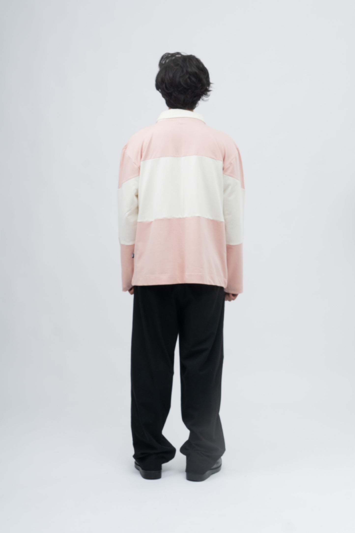 Late panel tee - Oyster pink