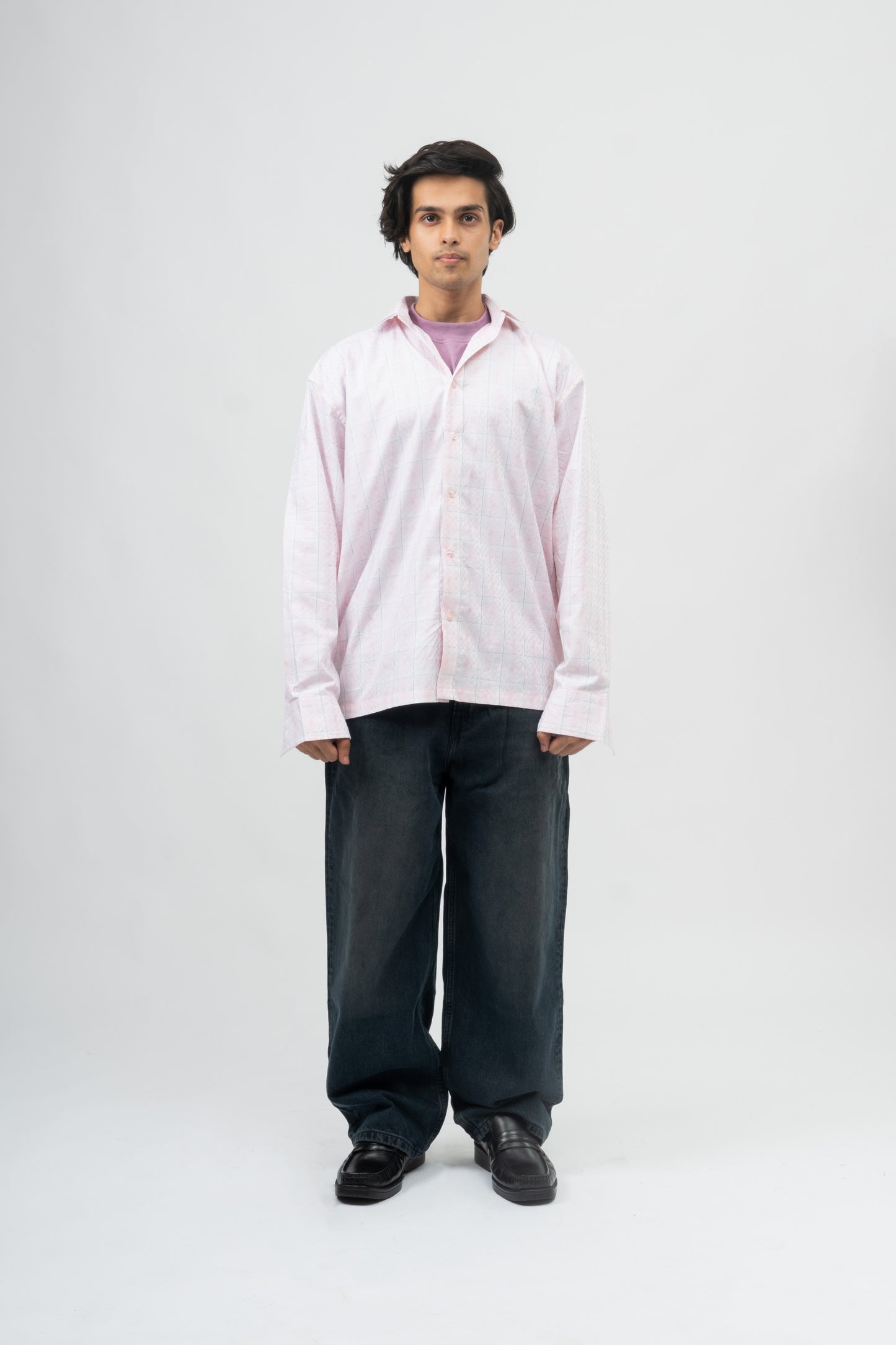 Long sleeve shirt-Pink