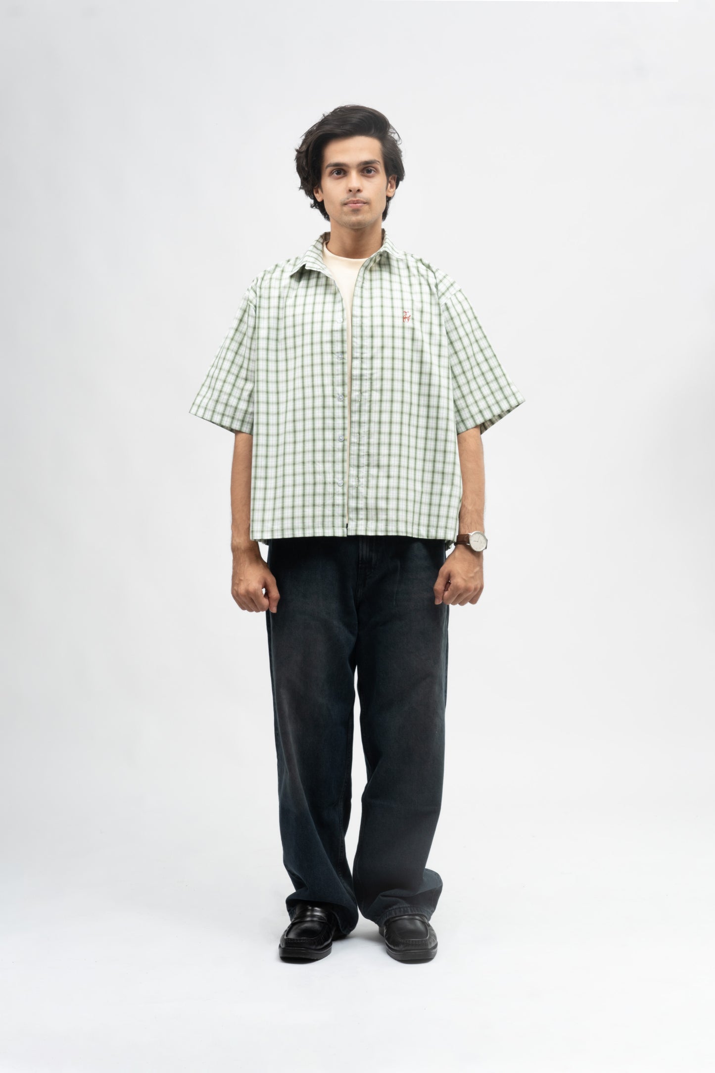 Short sleeve shirt - Green