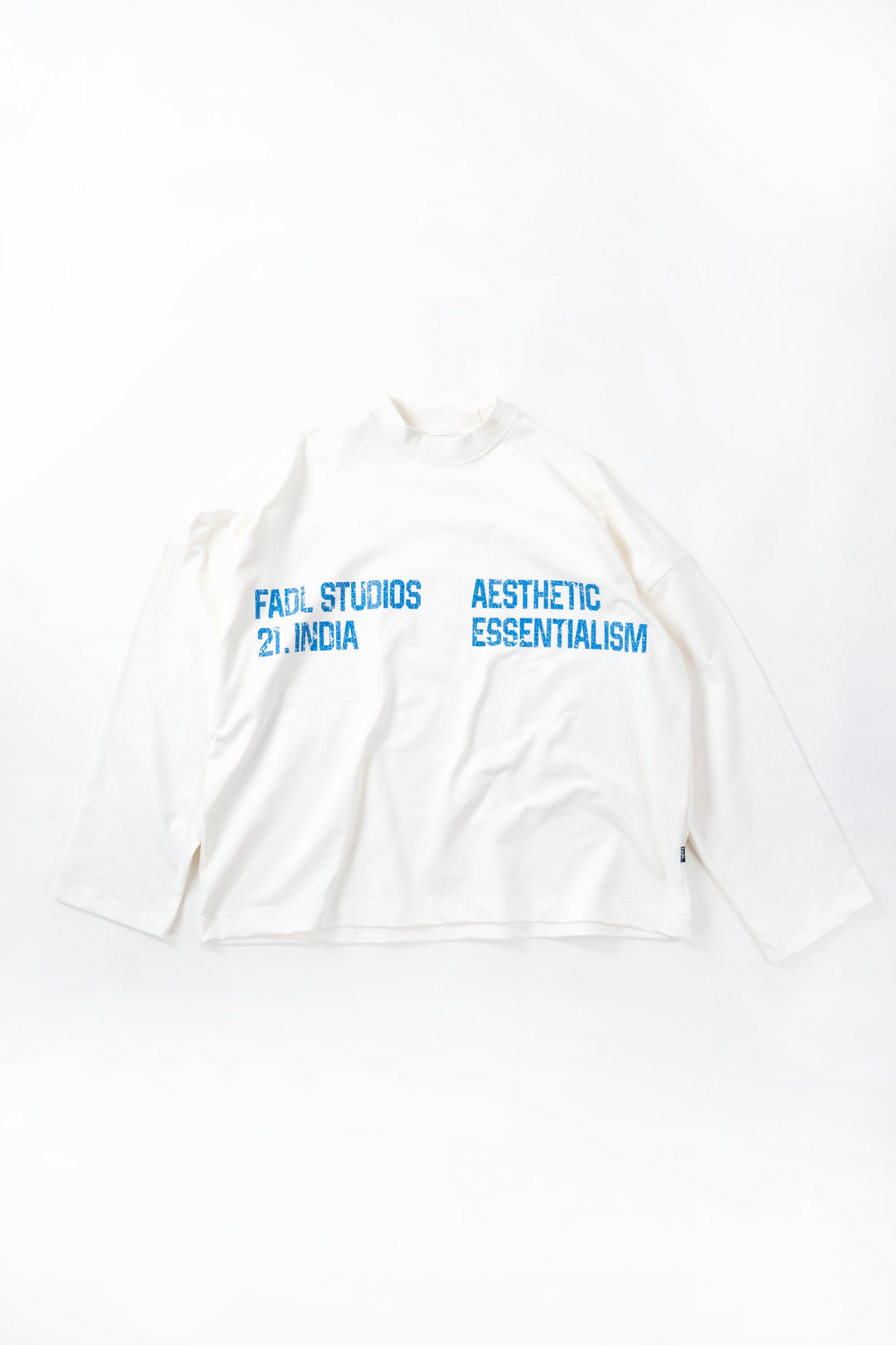 Long Sleeve Crewneck - Off White