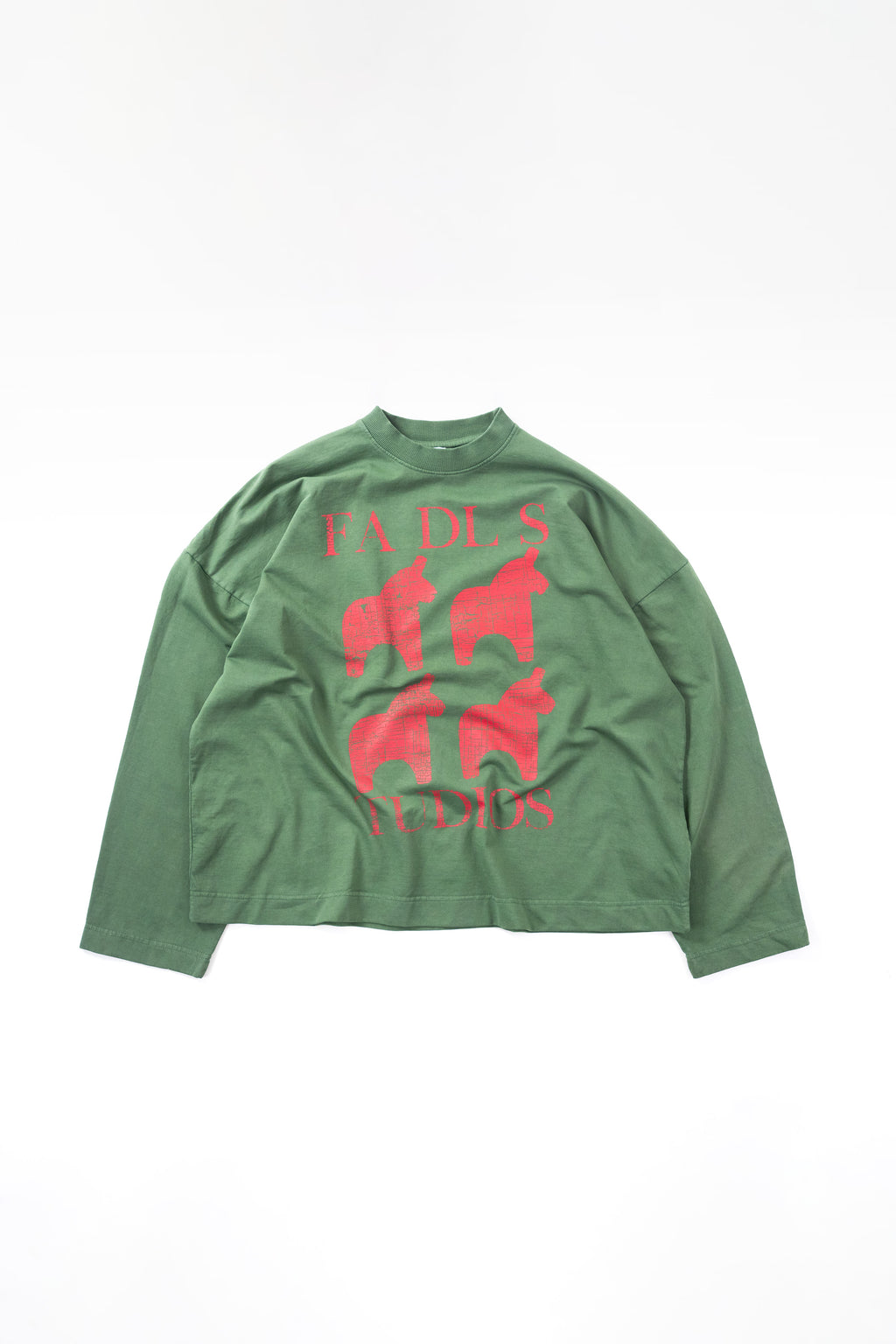 Amulet Long Sleeve- Washed green