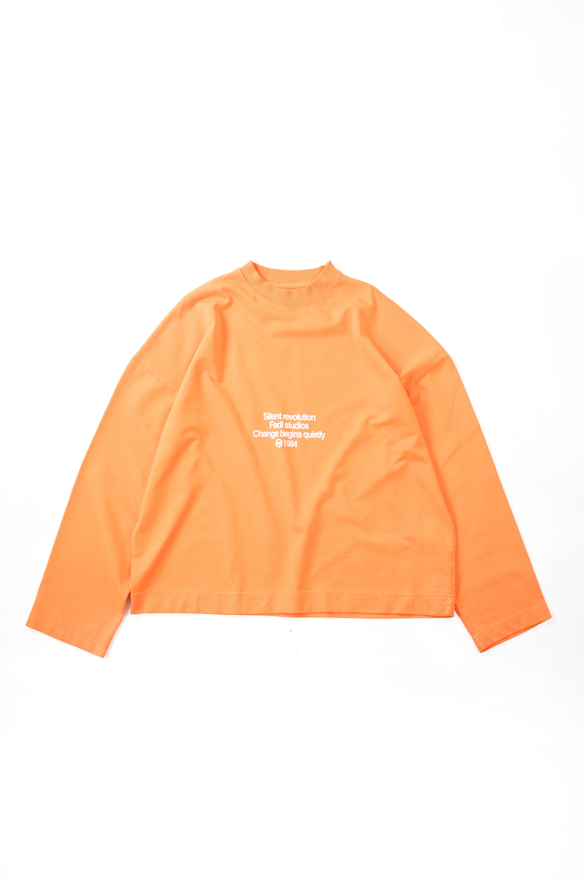 Pulse Long Sleeve- Washed Orange
