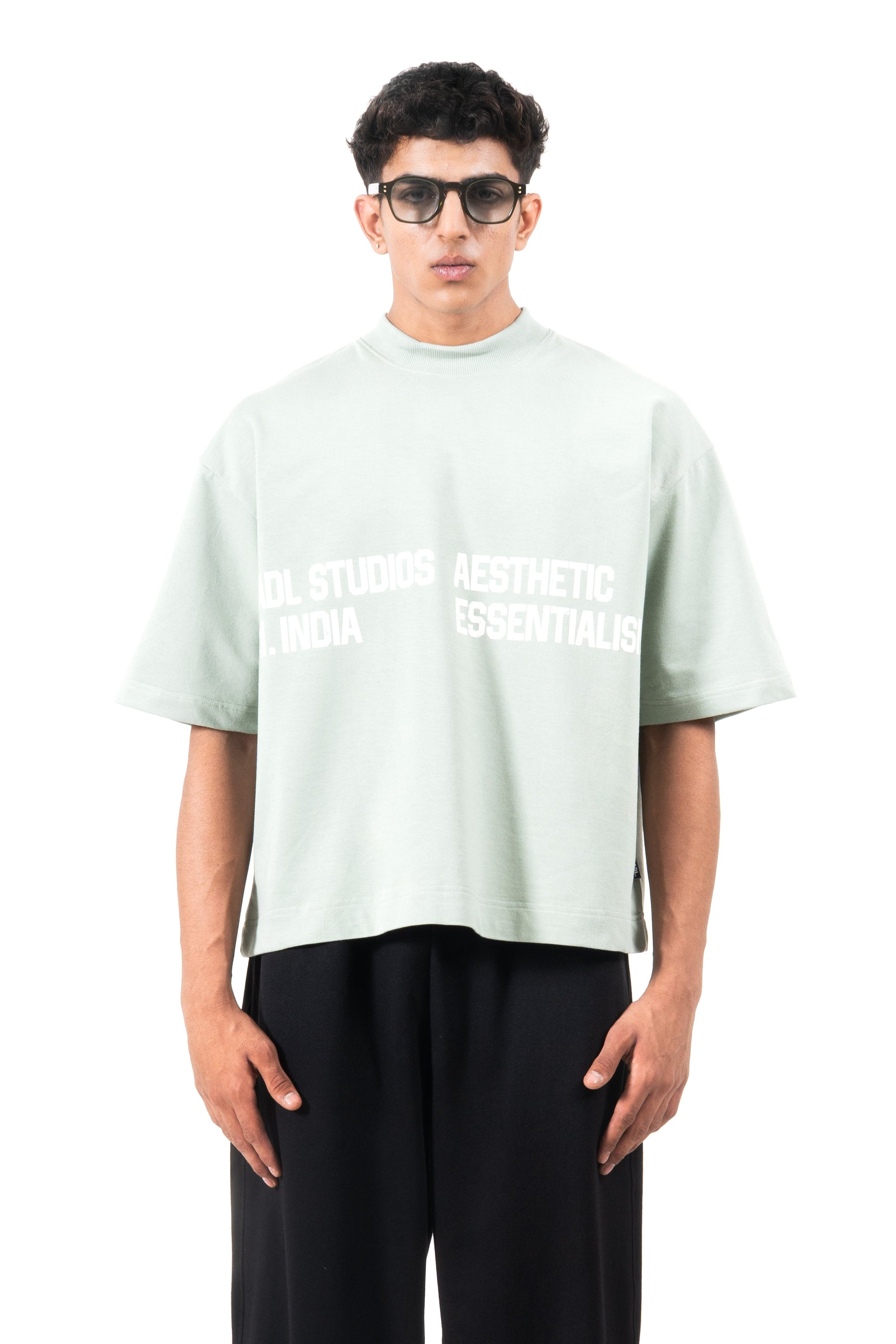 Short Sleeve crewneck - Nile green