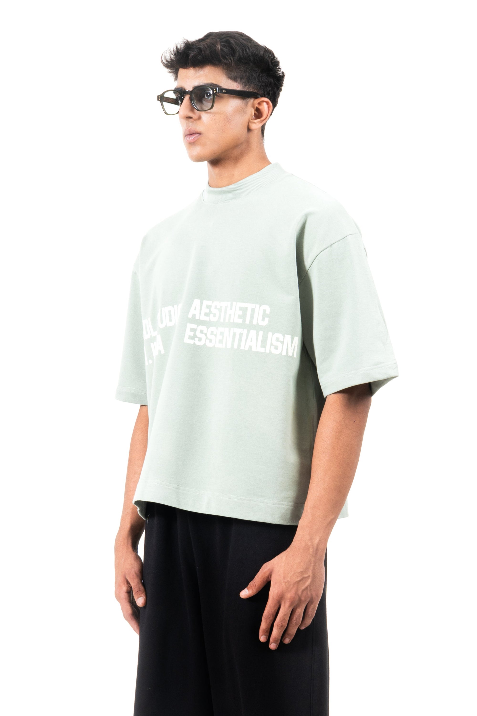 Short Sleeve crewneck - Nile green