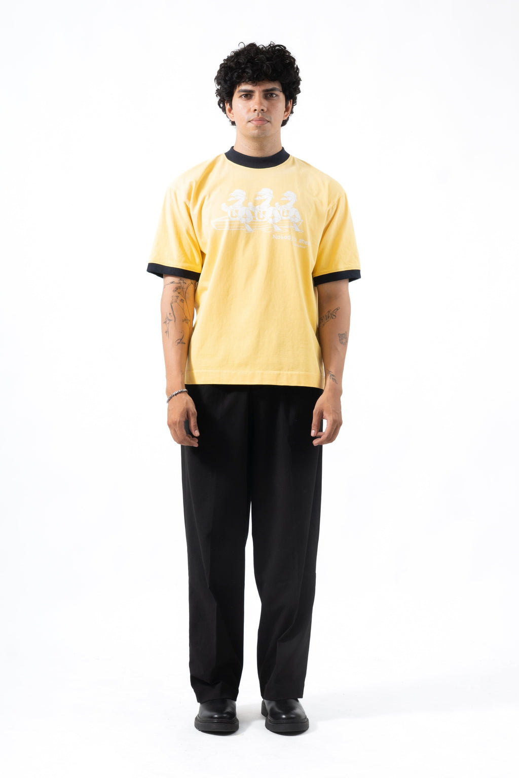 Archive Ringer Tee - Butter (LIMITED EDITION)