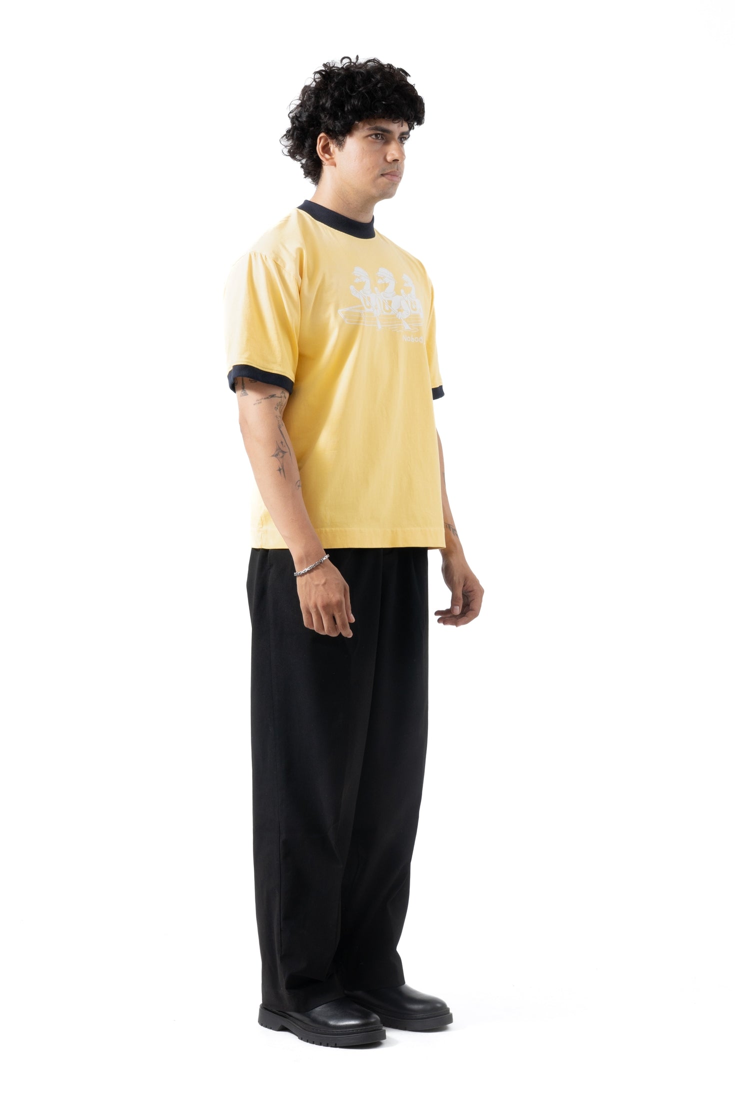 Archive Ringer Tee - Butter (LIMITED EDITION)