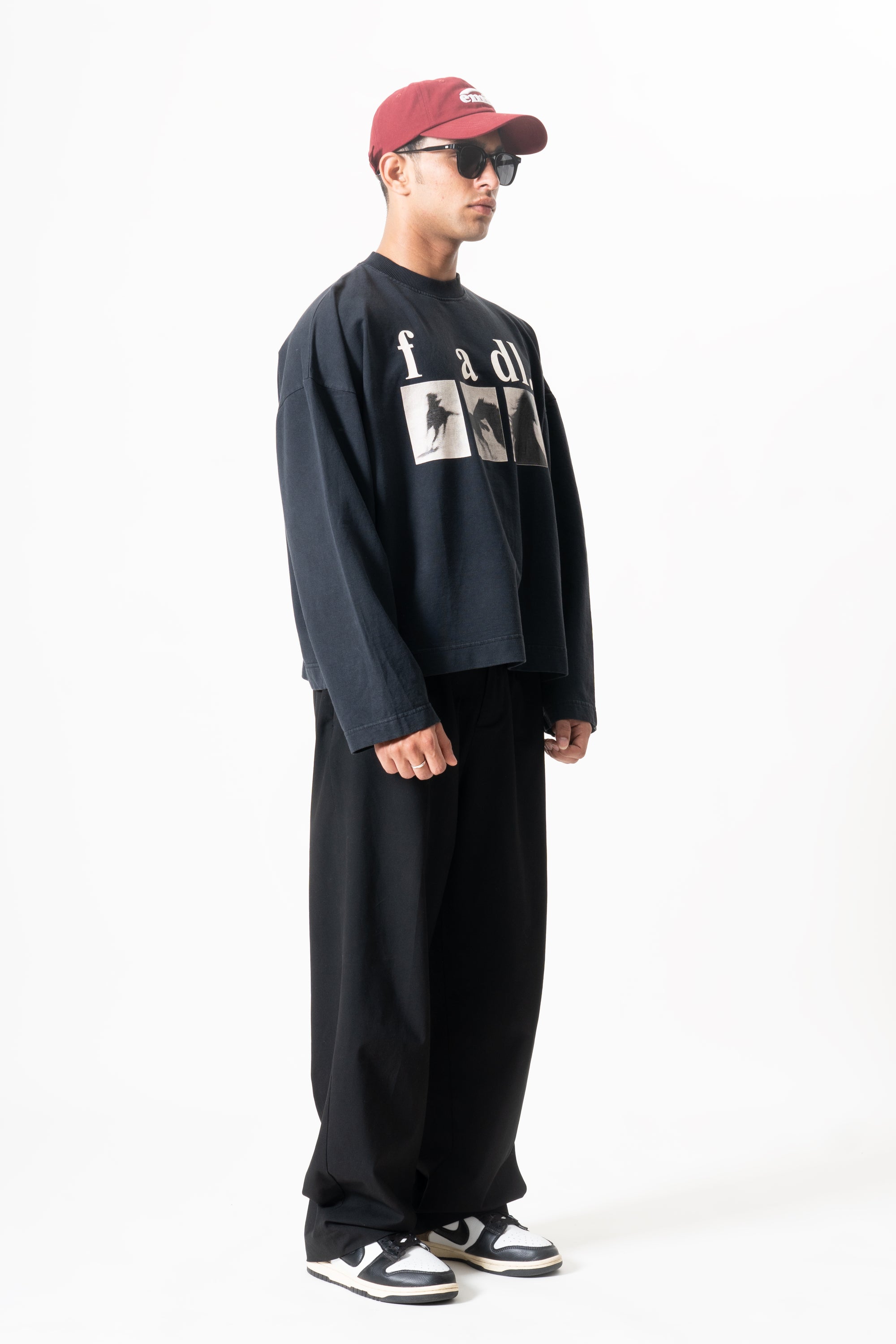 Legacy Long Sleeve- Washed black