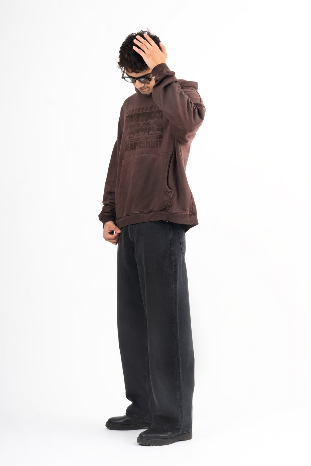 Deadweight Hoodie- Burnt Brown