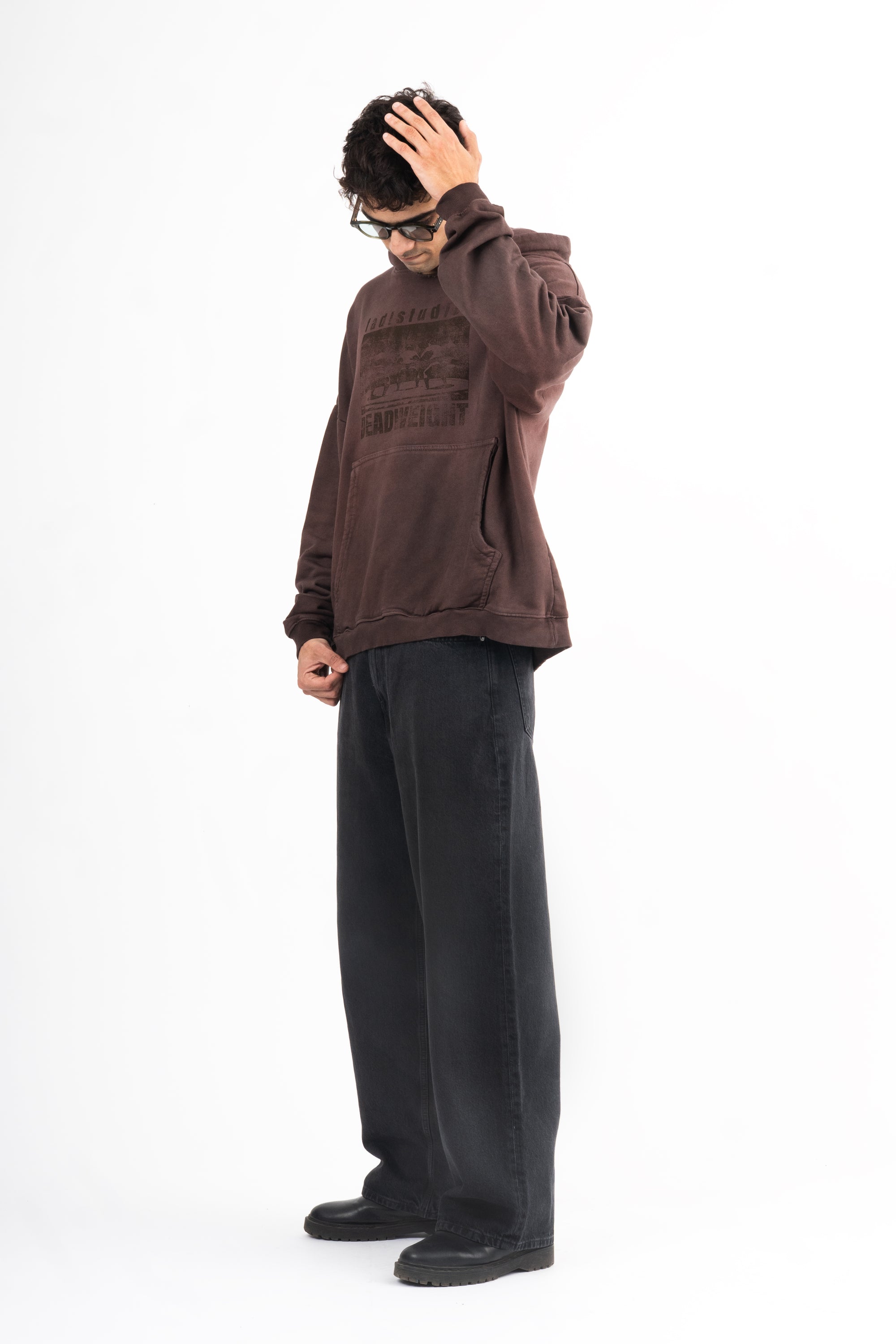 Deadweight Hoodie- Burnt Brown