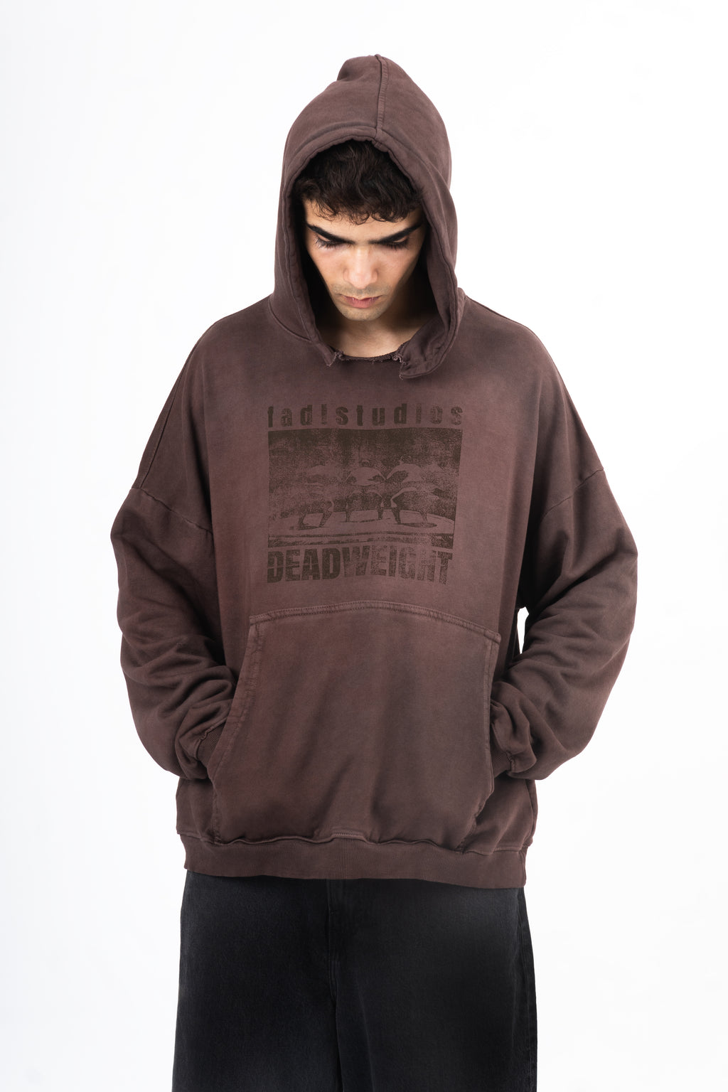 Deadweight Hoodie- Burnt Brown