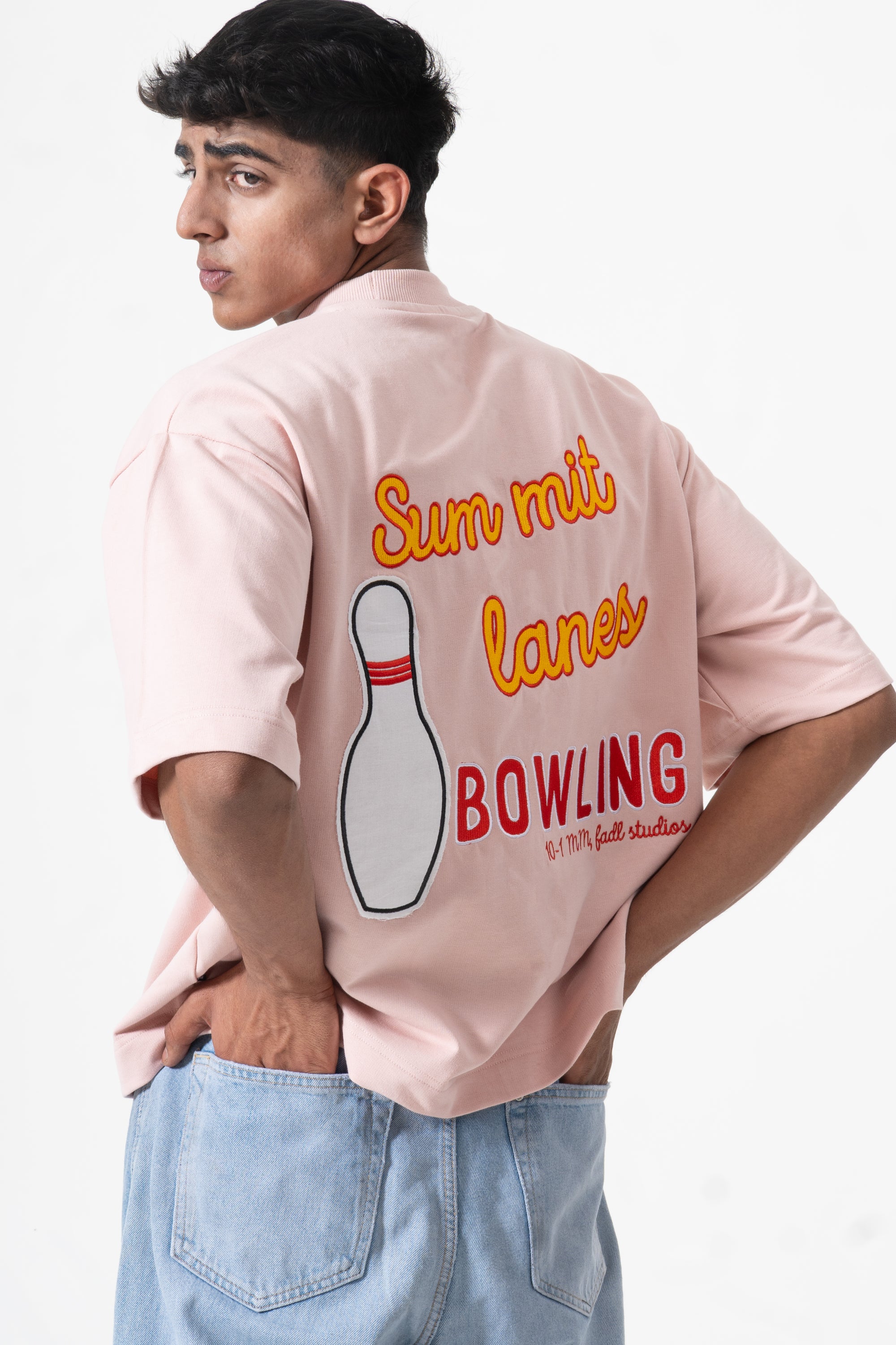 Bowling jersey - Oyster pink