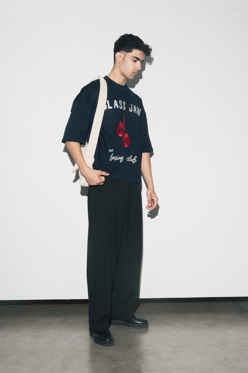 Boxing club t-shirt- Navy