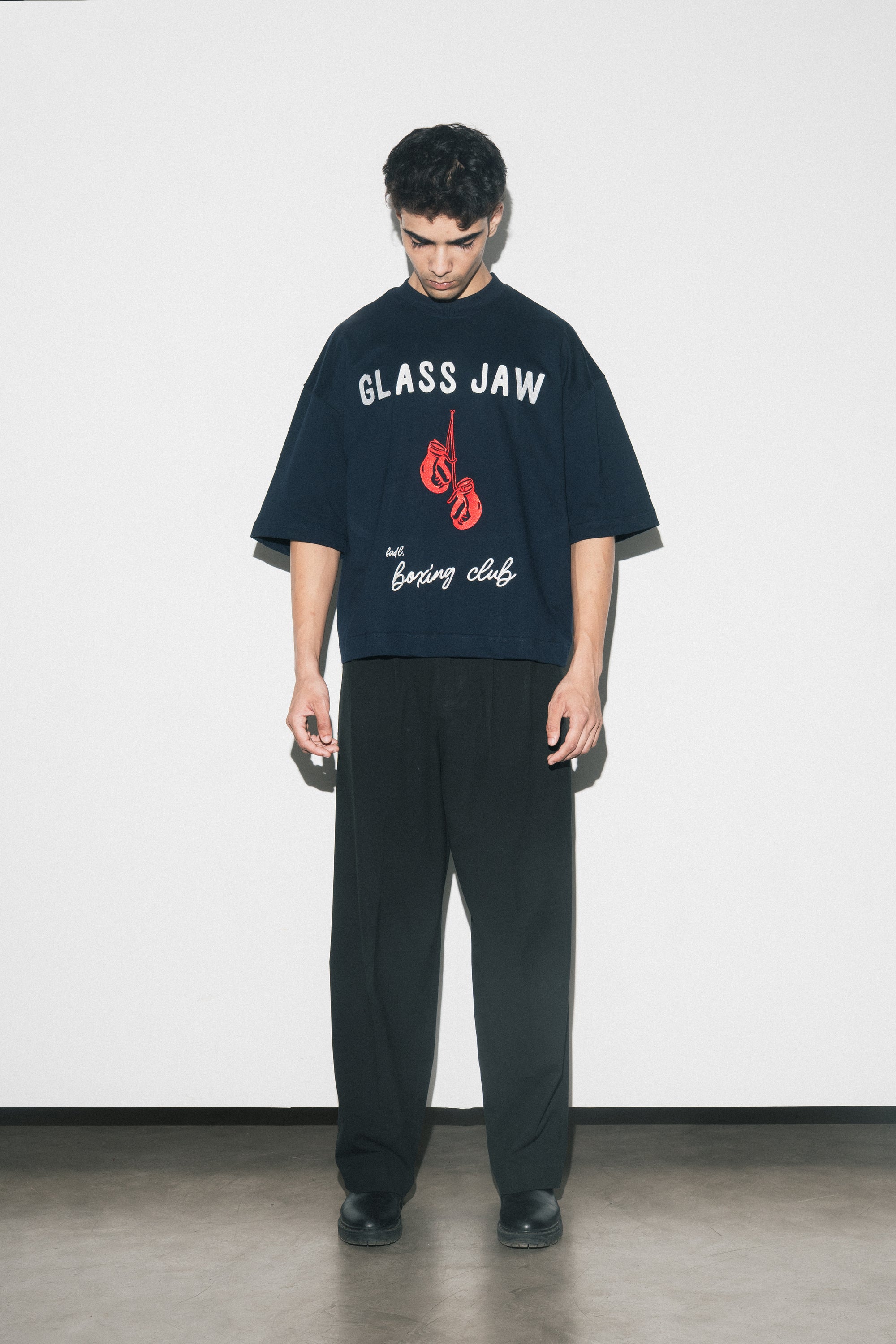 Boxing club t-shirt- Navy