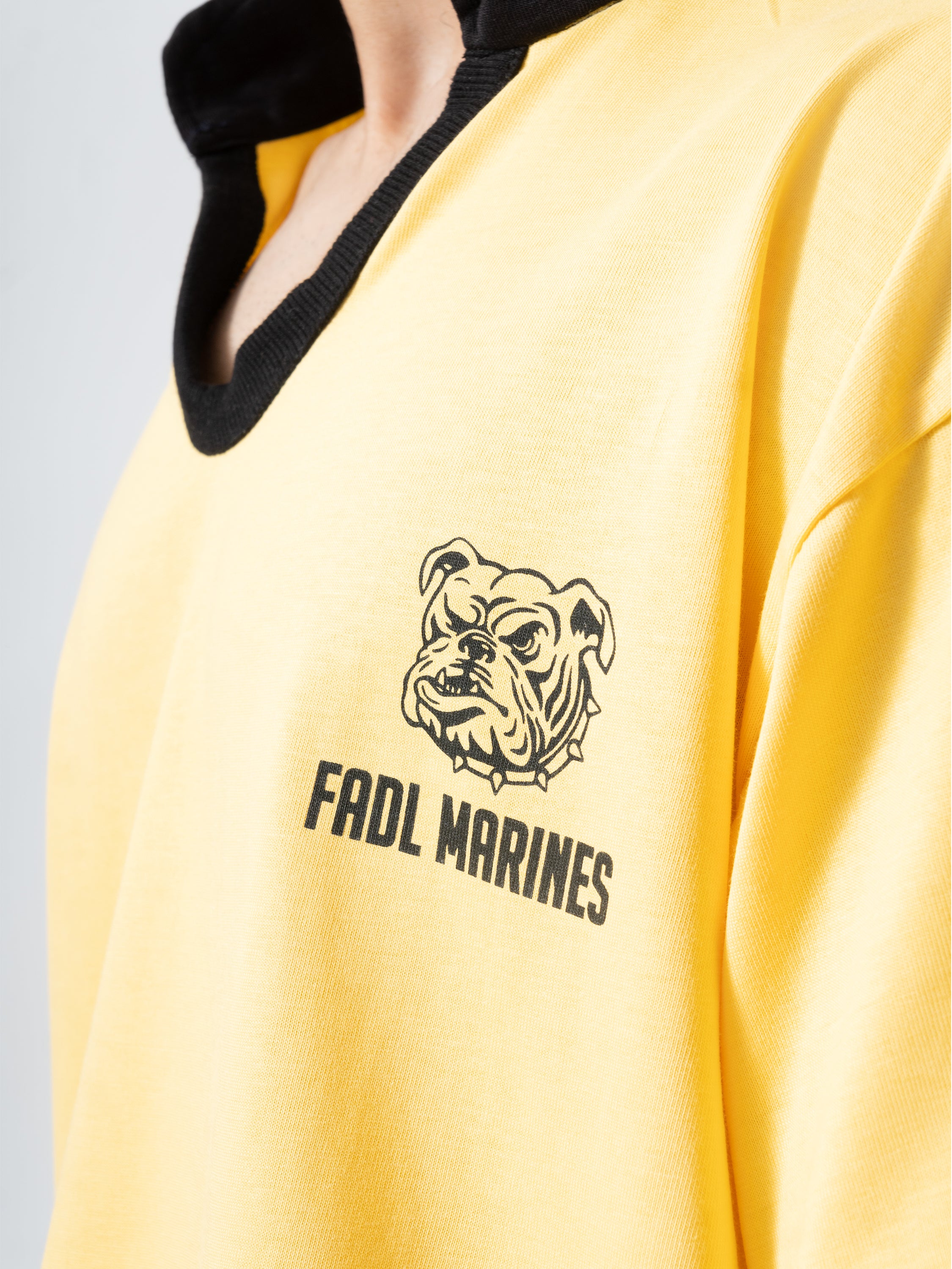 Marines Rugby Tee - Yellow